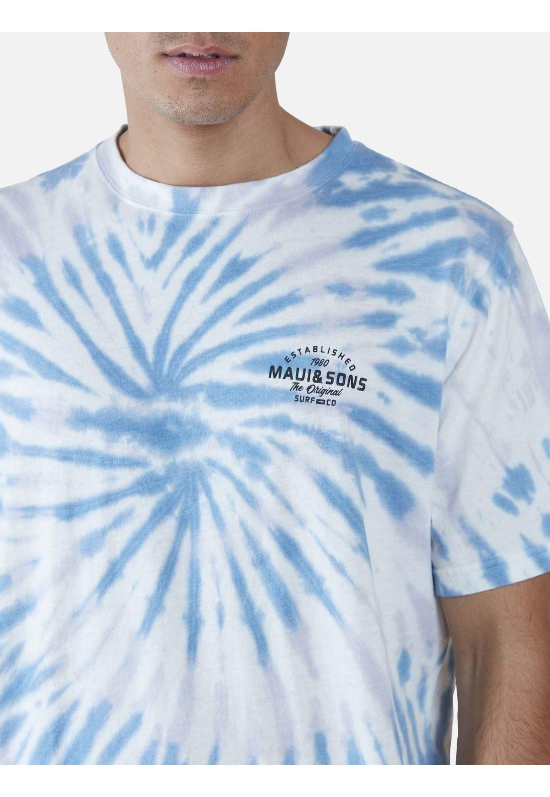 Polera Hombre 5P596-MV22 Azul Maui and Sons-2