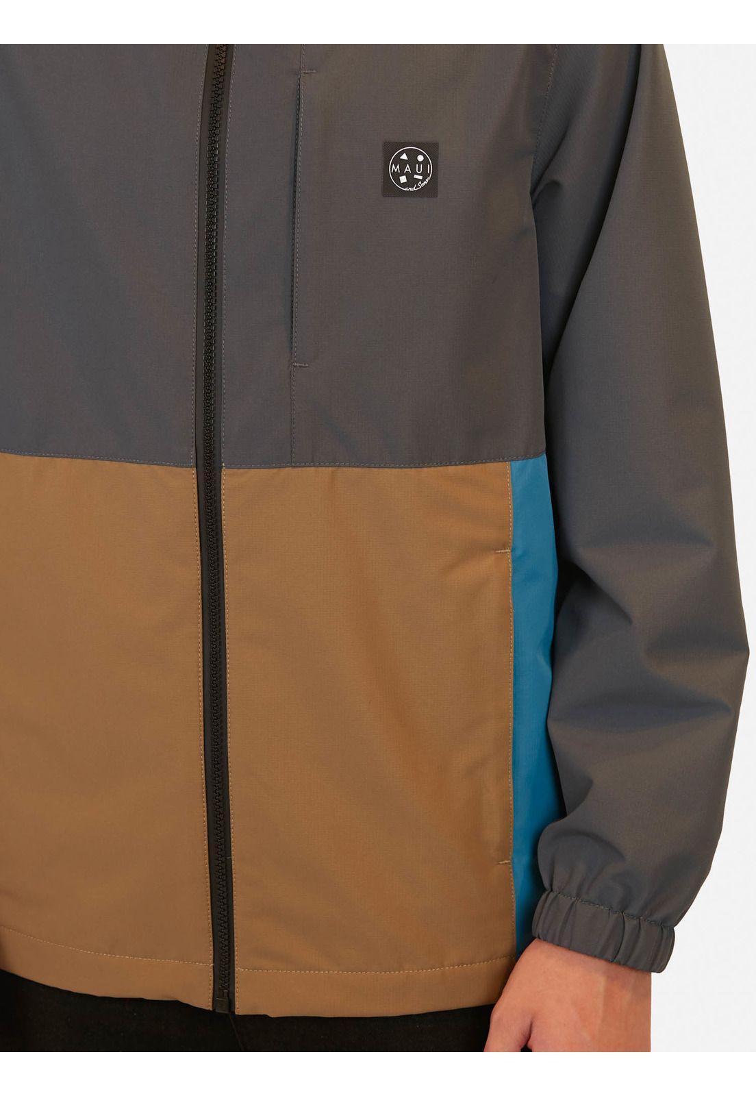 Casaca Windbreaker Keiki Azul Infantil Maui And Sons-2