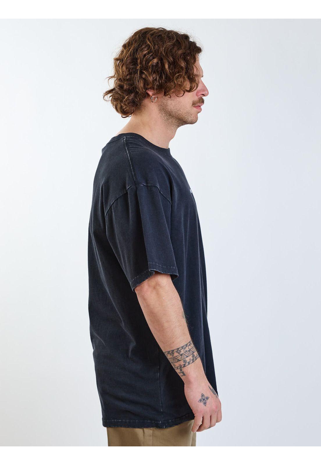 Polera Oversize Lad Stone Negro Hombre Volcom-2