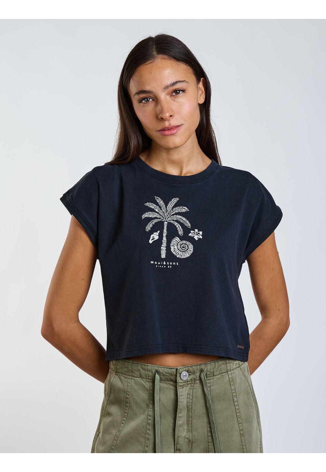 Polera MC Elara Negro Mujer Maui and Sons-6