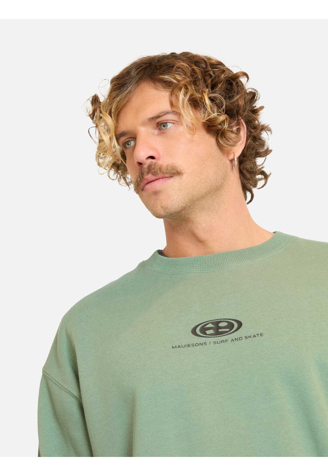 Poleron CR Costavia Verde Hombre Maui And Sons-2