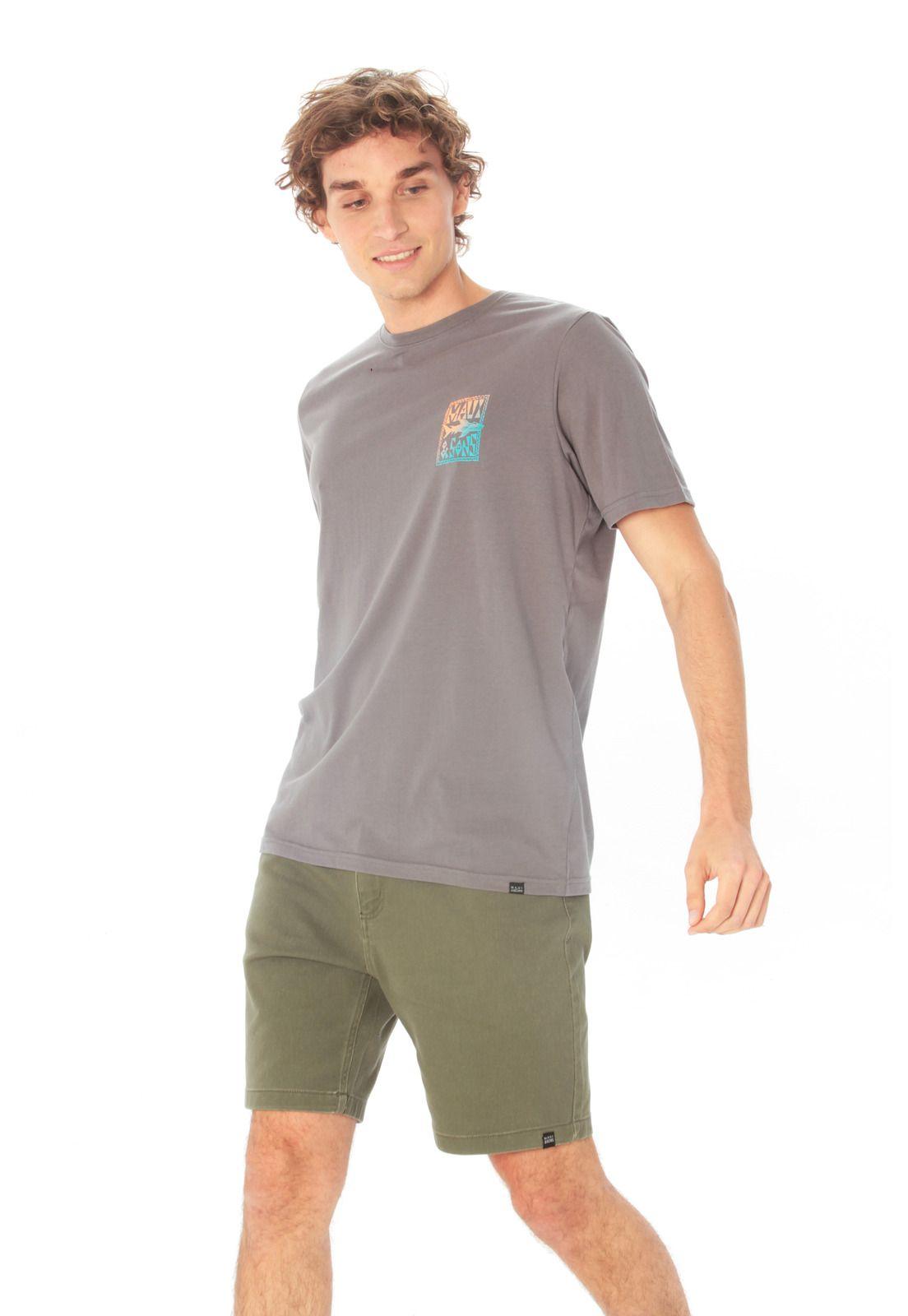 Polera Hombre 5P903-MV21 Gris Maui and Sons-3