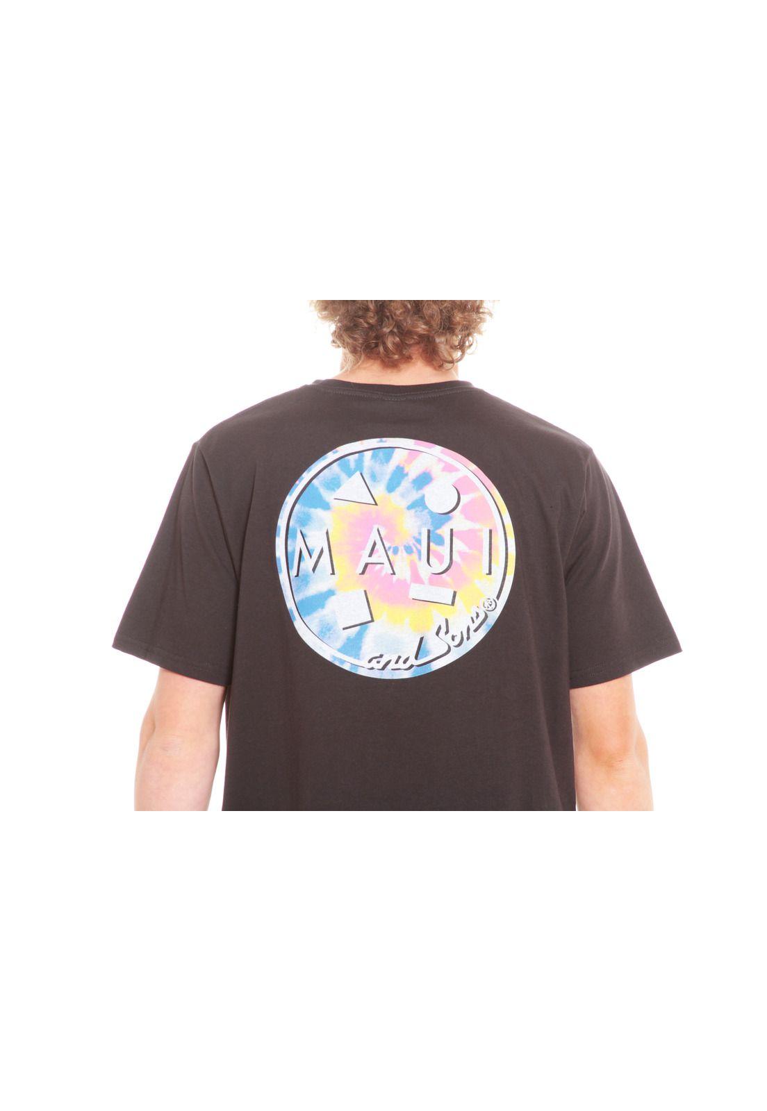 Polera Hombre 5P207-MV20 Negro Maui and Sons-2