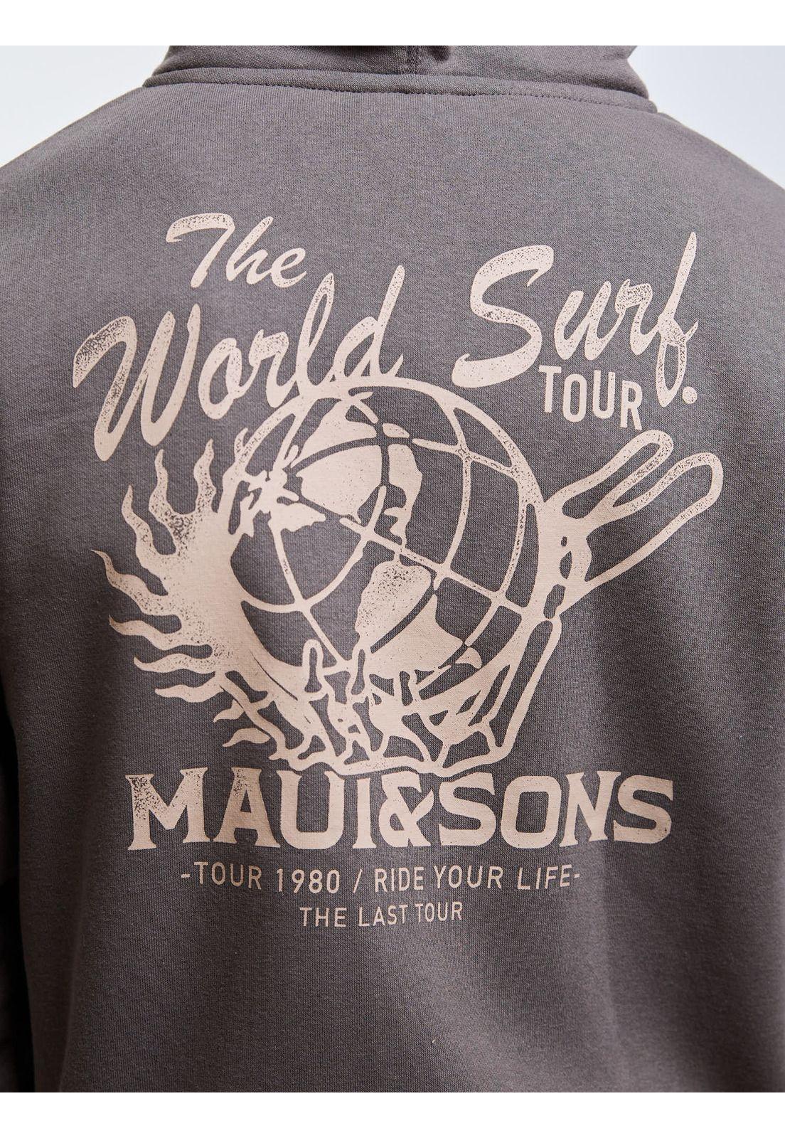 Poleron FZ Driftwood Café Infantil Maui And Sons-3