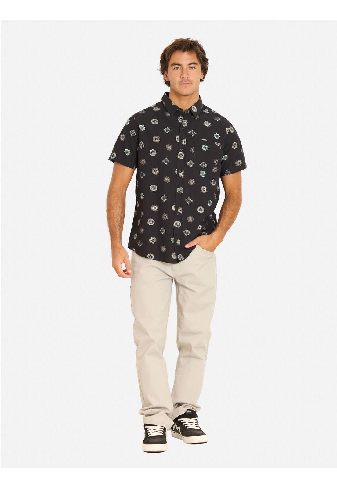 Camisa MC Tohani Multicolor Hombre Maui And Sons-3