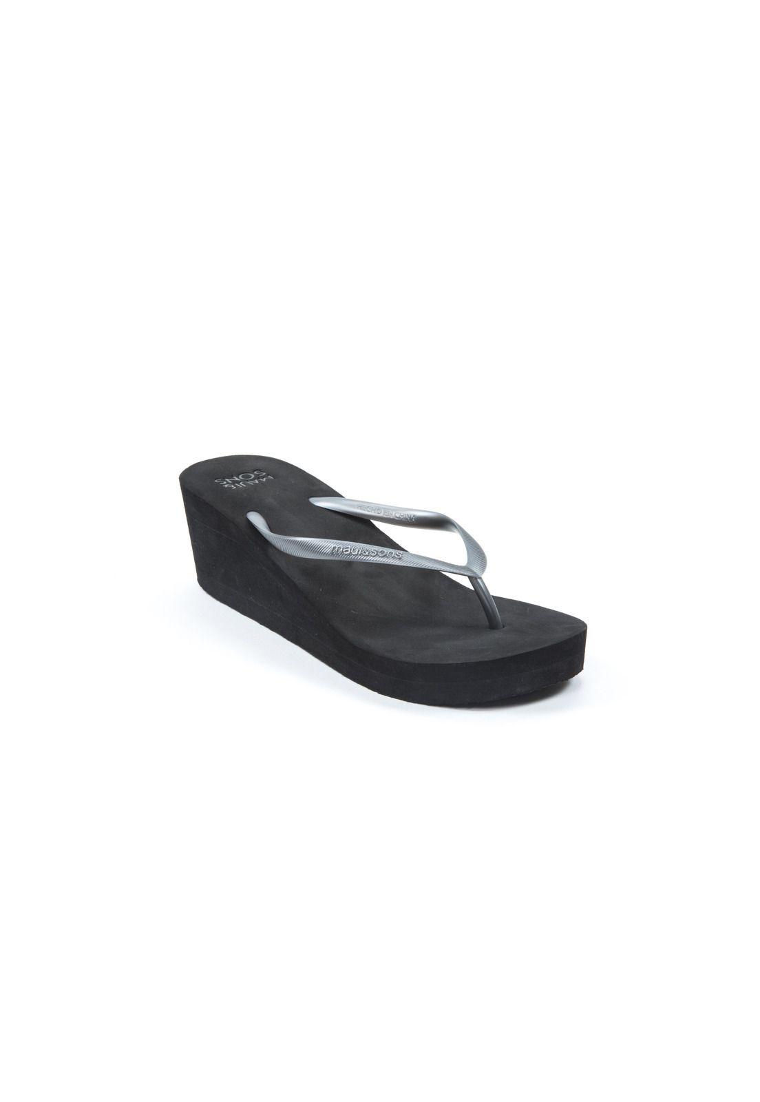Sandalia Mujer Negro Maui and Sons 5S151-WV20-0