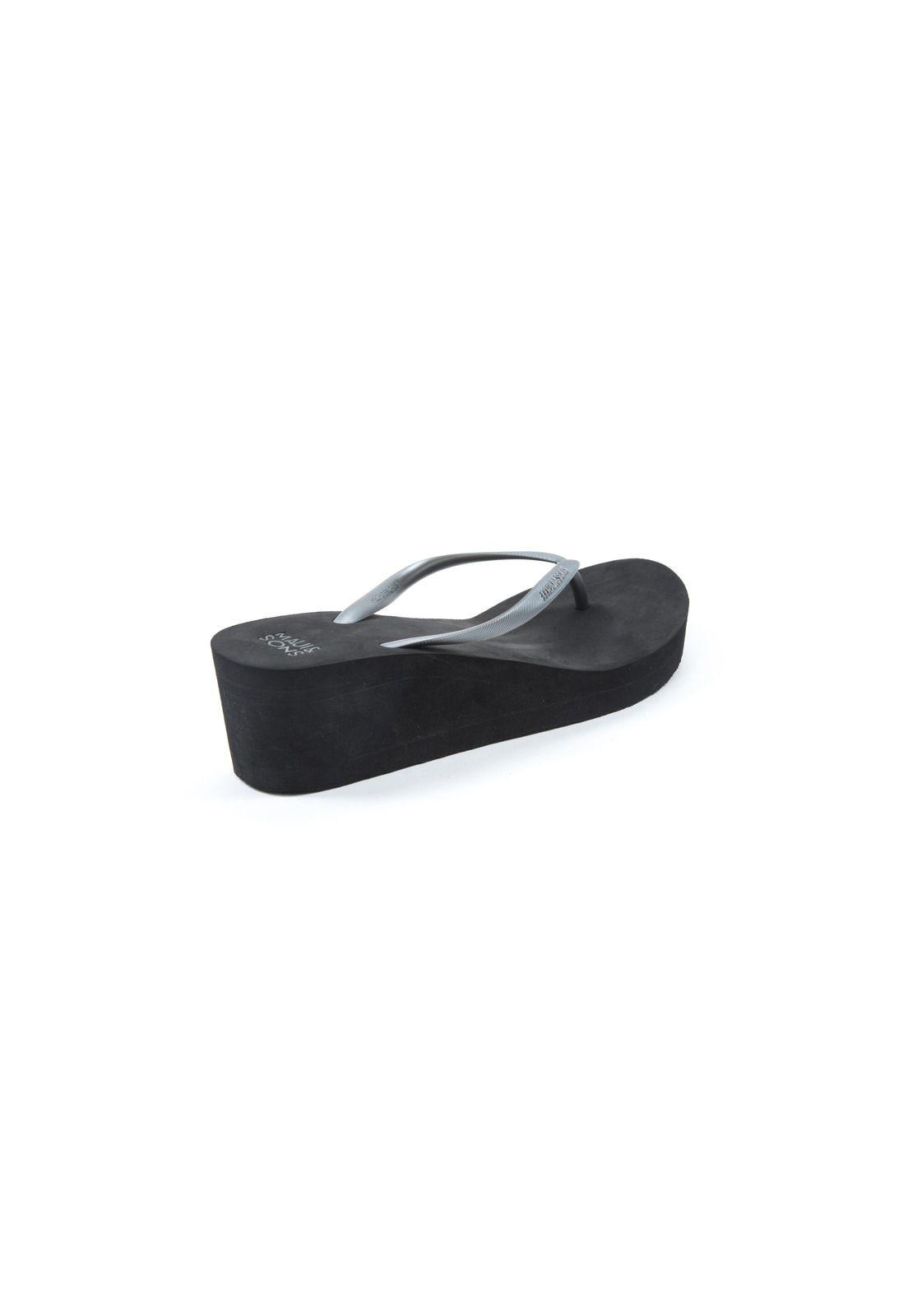 Sandalia Mujer Negro Maui and Sons 5S151-WV20-2