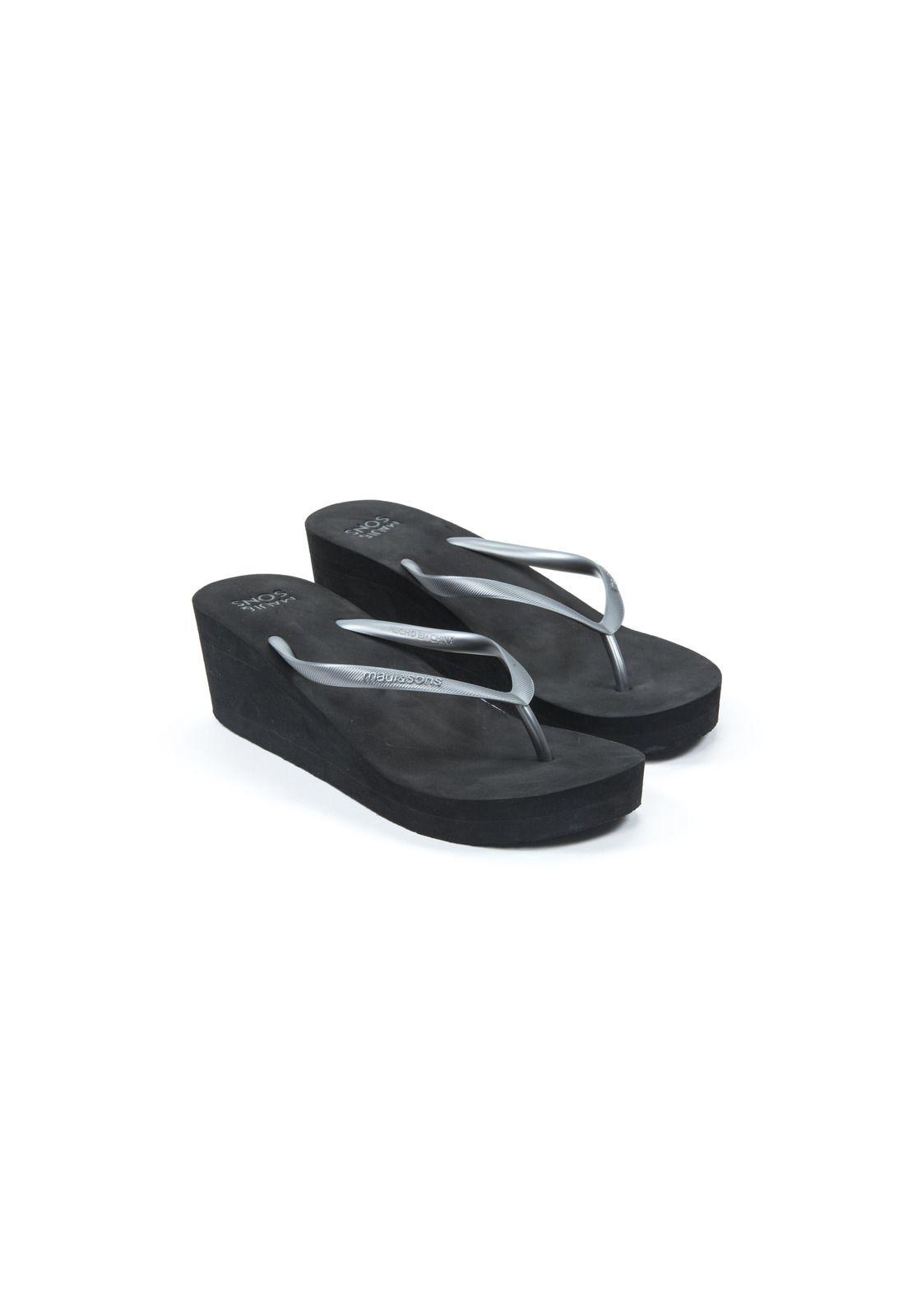 Sandalia Mujer Negro Maui and Sons 5S151-WV20-3