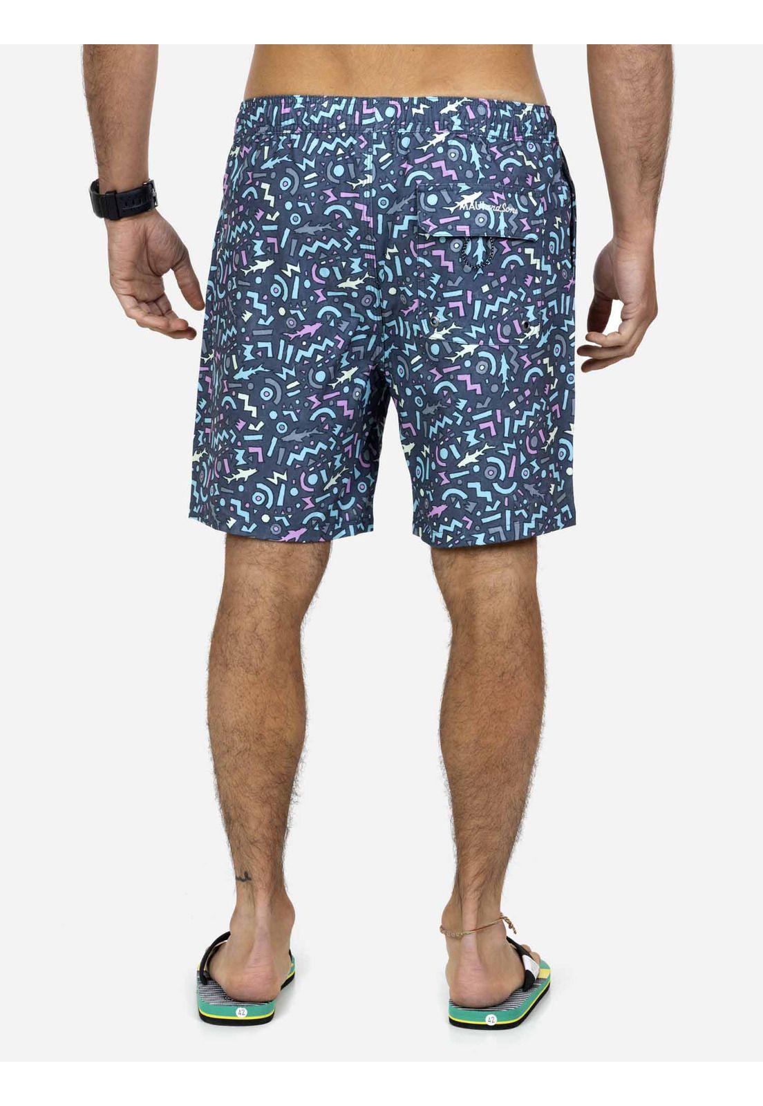 Traje De Baño Hombre Gris Oscuro 5T778-MV22 Maui And Sons-1