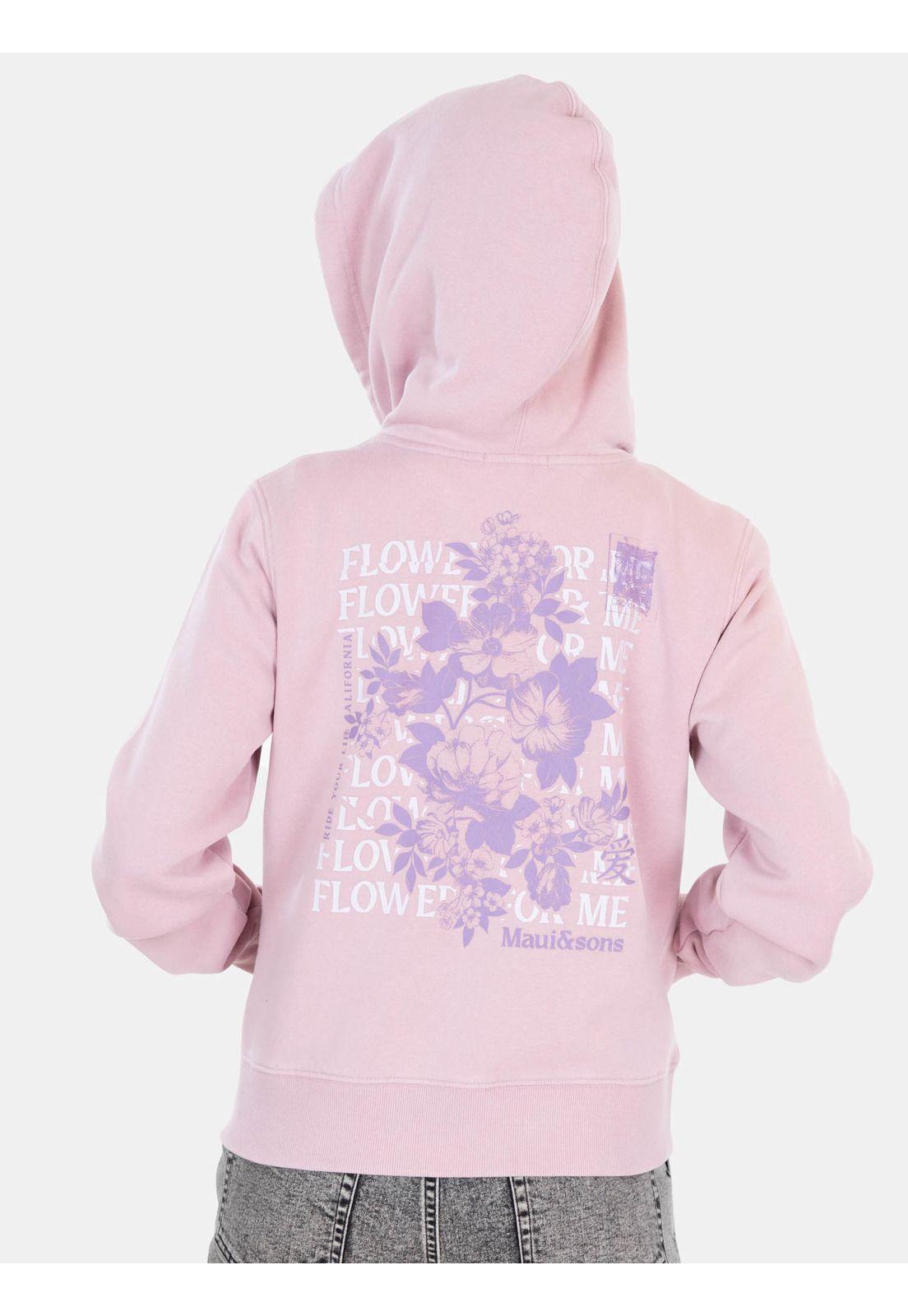 Poleron FZ Ember Rosado Mujer Maui and Sons-1