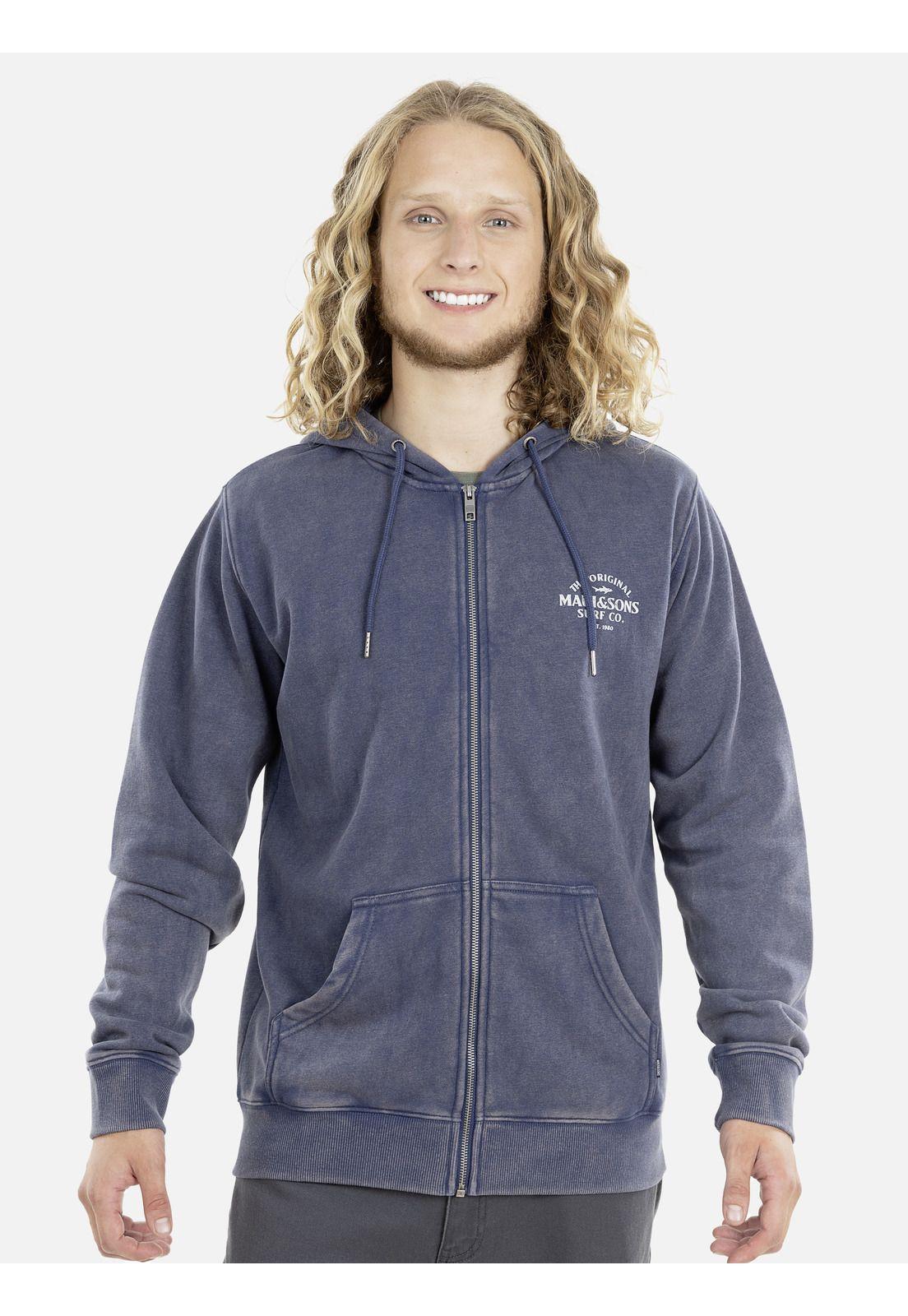 Poleron Hombre 5O437-MI21 Azul Maui and Sons-0