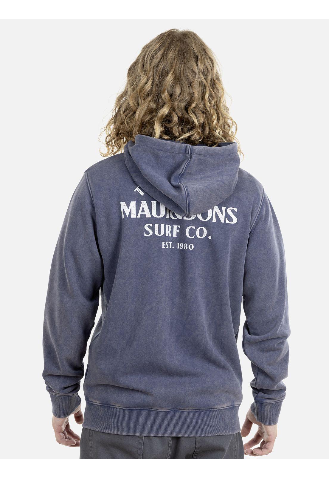 Poleron Hombre 5O437-MI21 Azul Maui and Sons-1