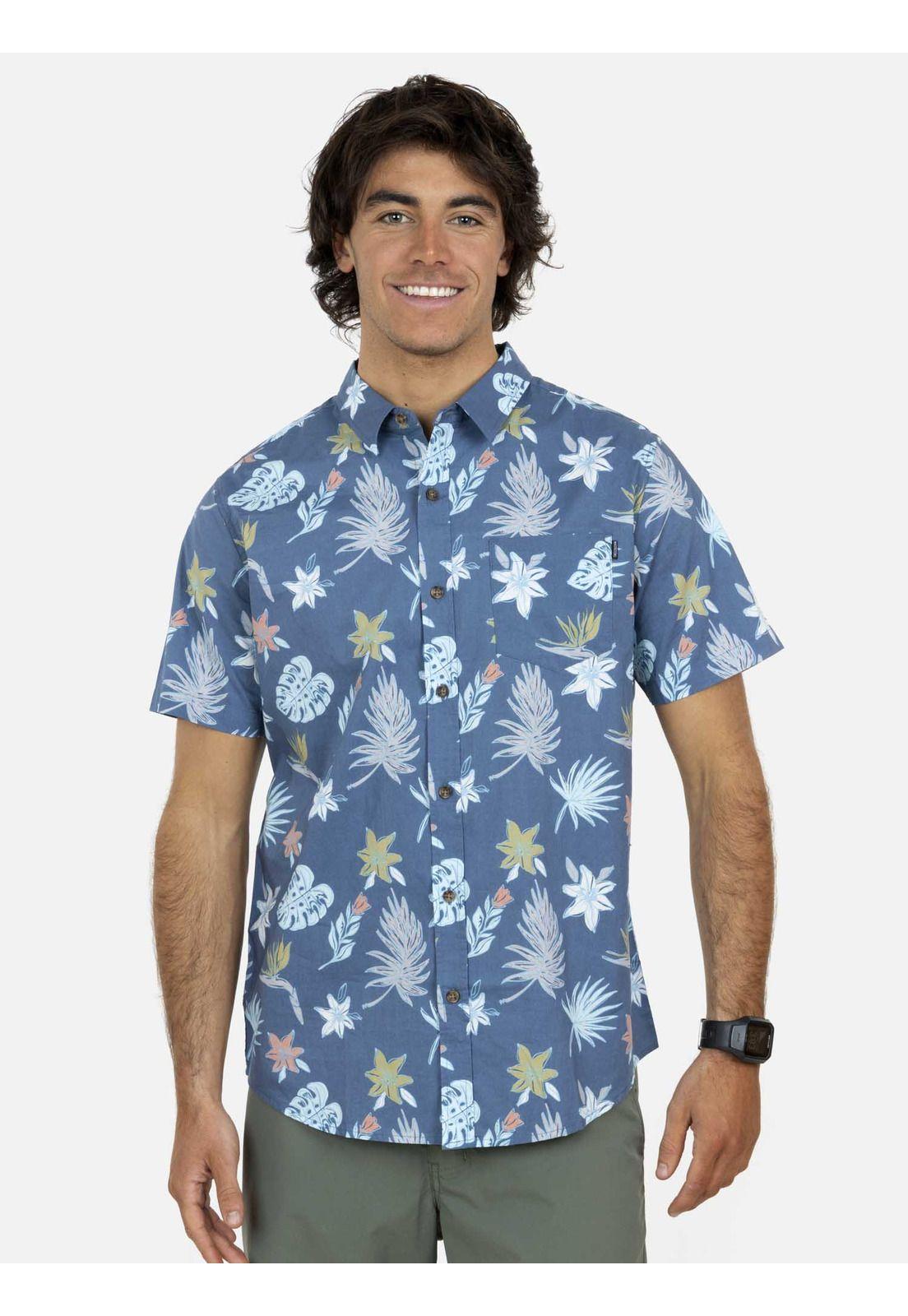Camisa Hombre 5C929-MV22 Azul Maui and Sons-0