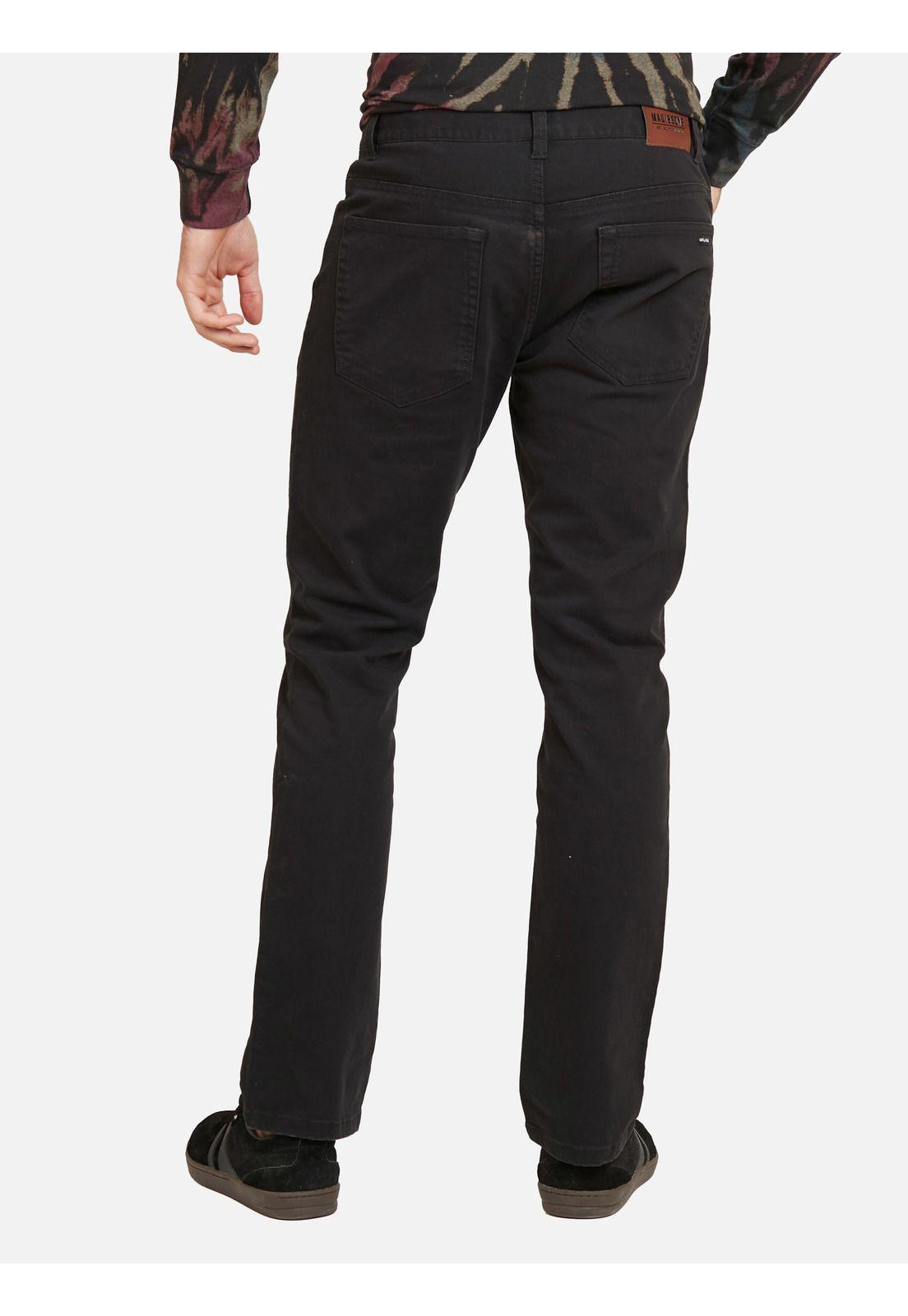 Pantalon Skinny Fit Hombre Negro Maui And Sons-1