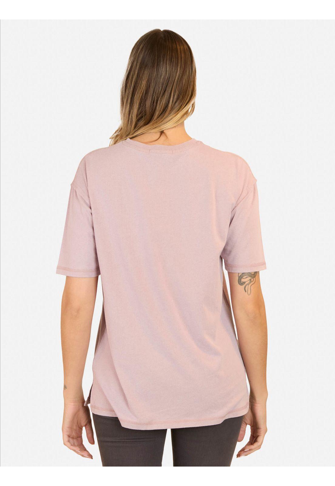 Polera MC Nalu Rosado Mujer Maui And Sons-1
