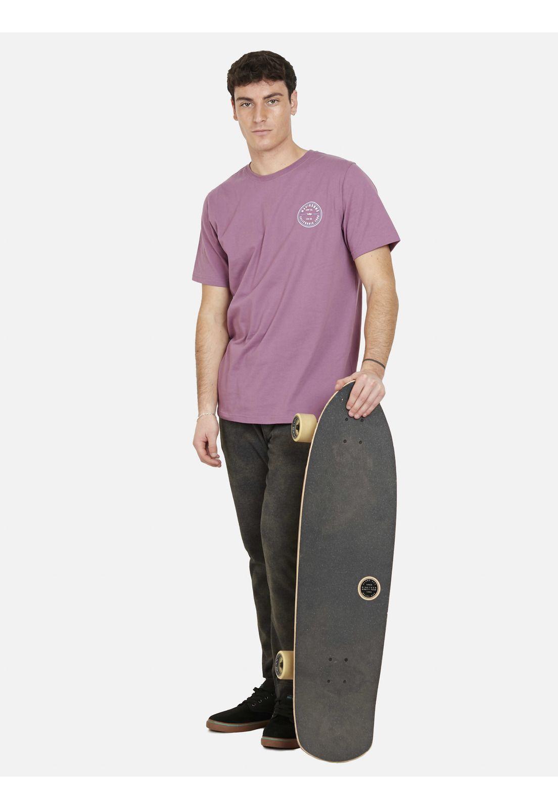Polera OLD BRAND Hombre Burdeo Maui and Sons-3