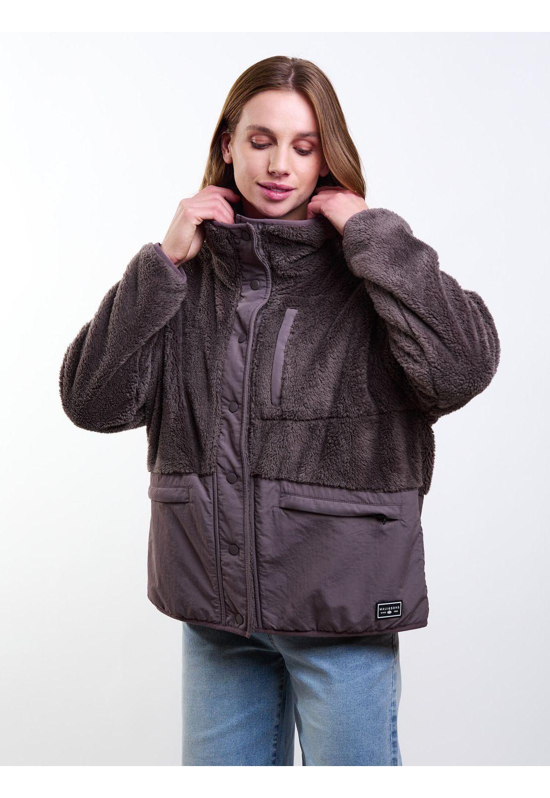 Poleron Blaze Café Mujer Maui And Sons-7