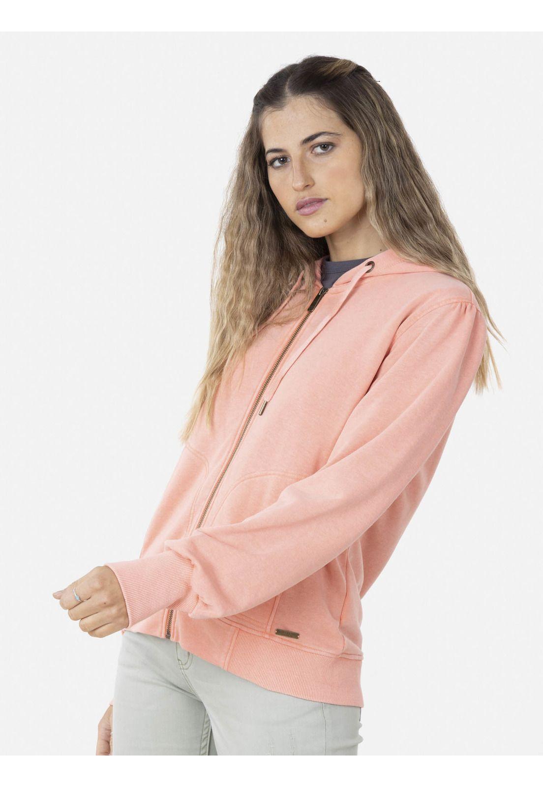 Poleron Fullzipper DUBARRY FZ Mujer Naranja Maui and Sons-0