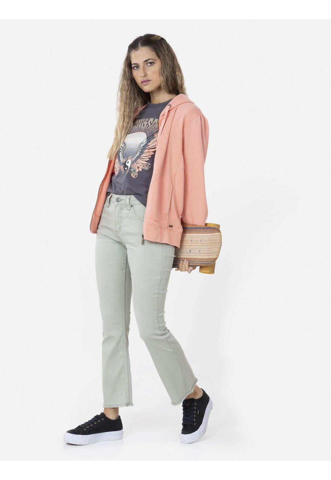 Poleron Fullzipper DUBARRY FZ Mujer Naranja Maui and Sons-3