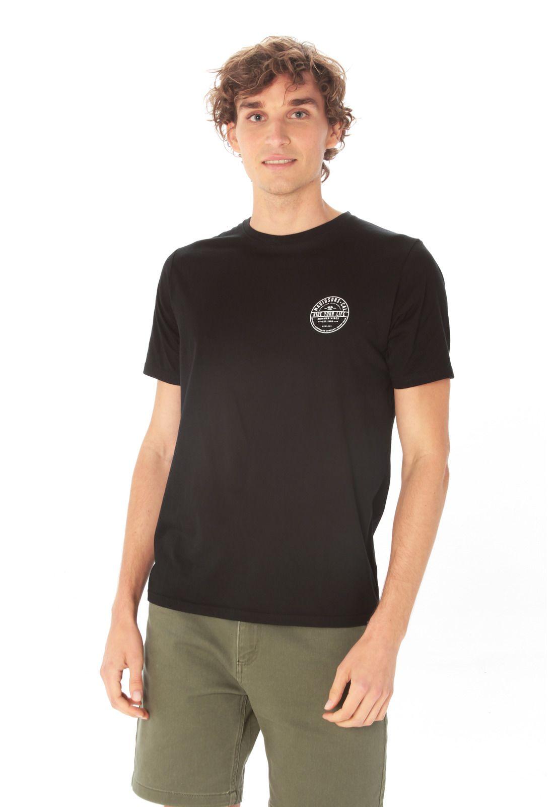 Polera Hombre Maui 5P447-MV21 Negro-0