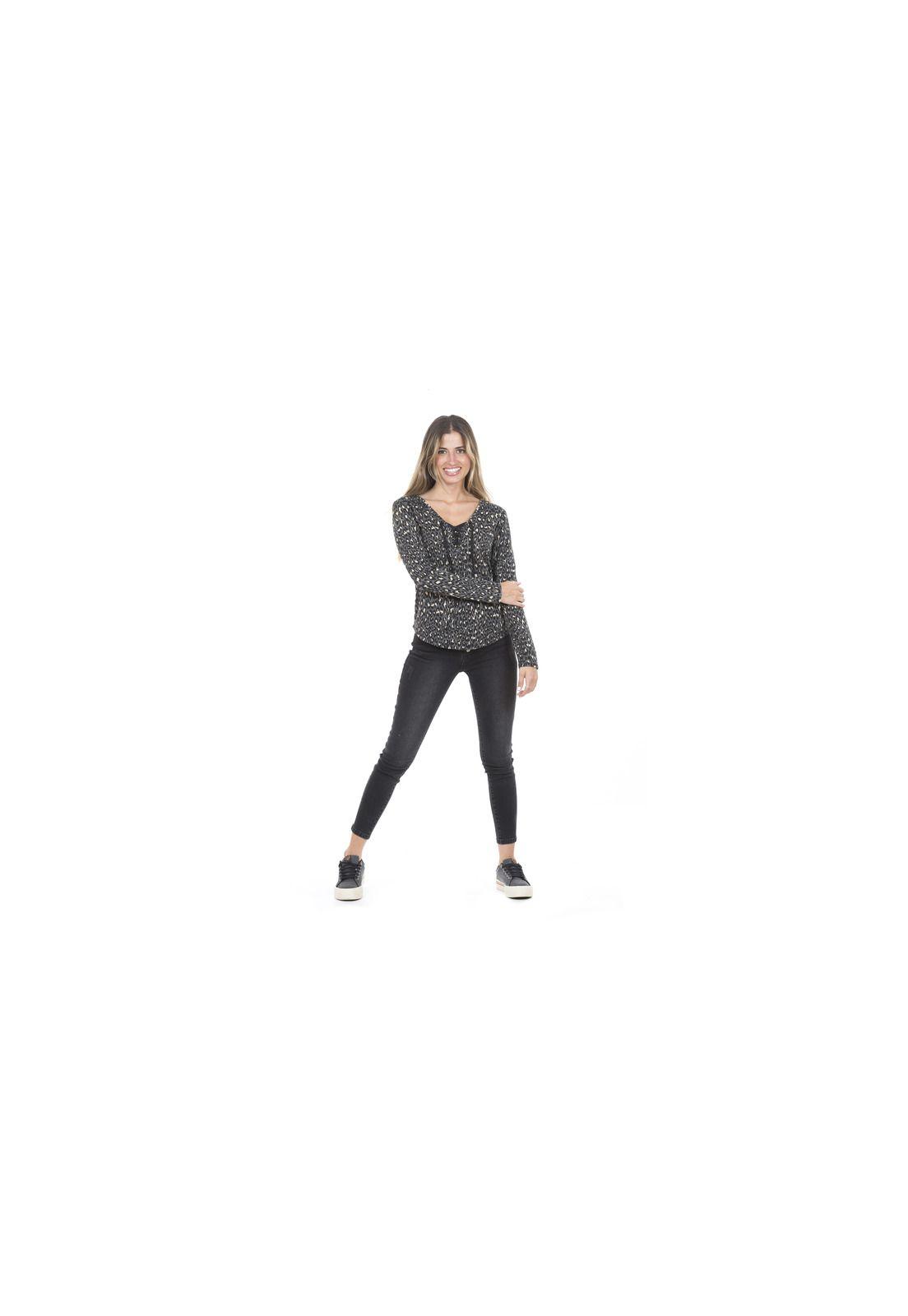 Polera Mujer Maui 5P256-WI20 Negro-3