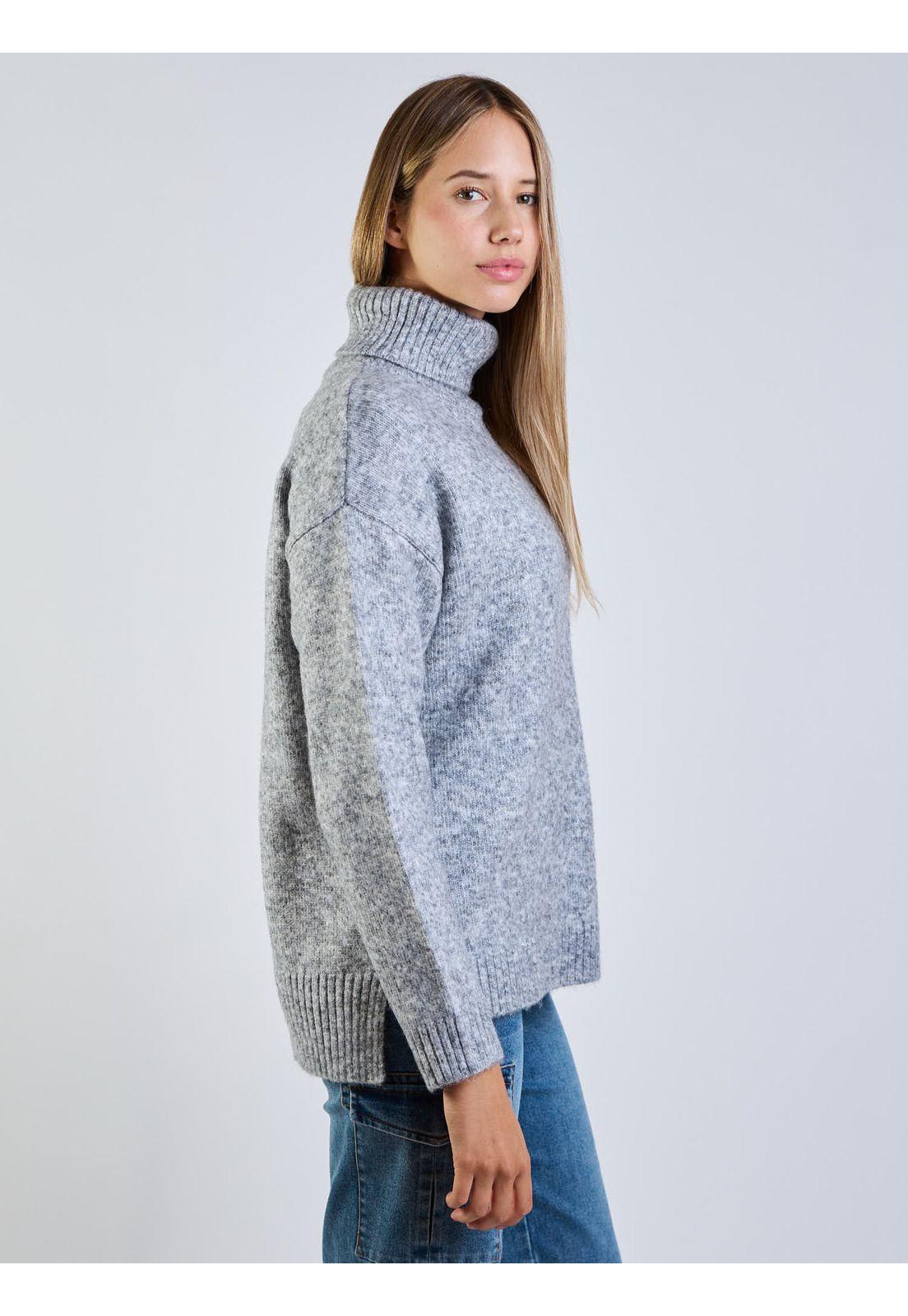 Sweater Stonea Gris Mujer Maui And Sons-2