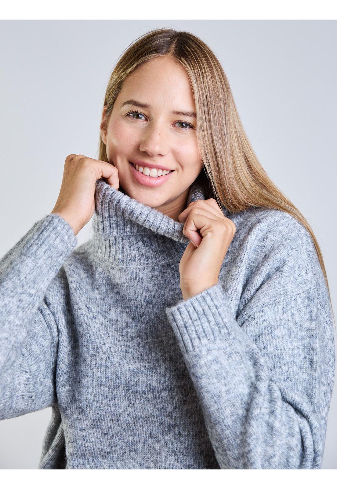 Sweater Stonea Gris Mujer Maui And Sons-3