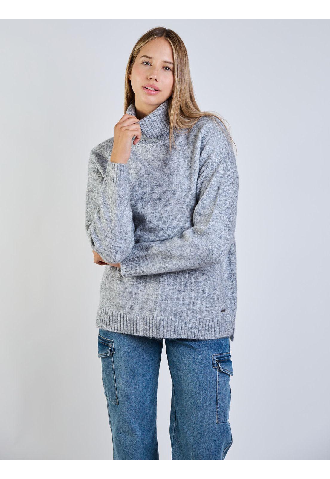 Sweater Stonea Gris Mujer Maui And Sons-4