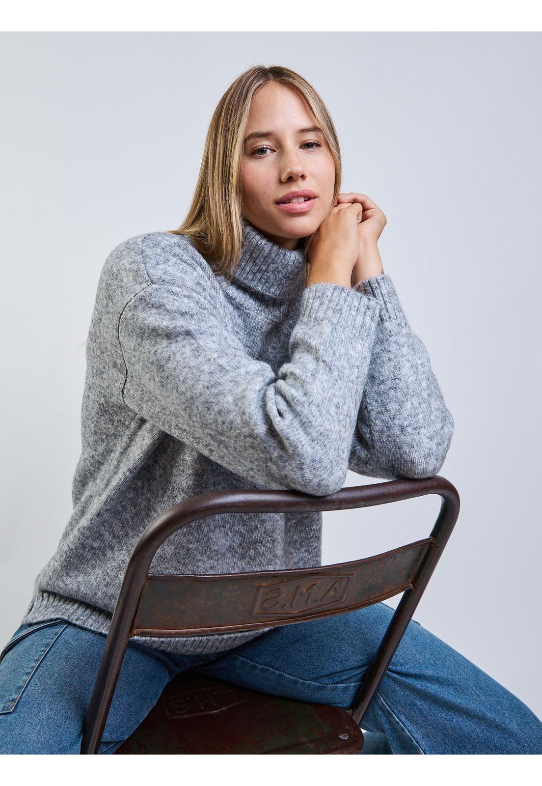 Sweater Stonea Gris Mujer Maui And Sons-5