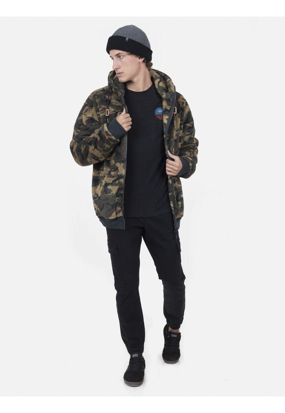 Polera Hombre MID SUN LS TEE Negro Maui and Sons-3