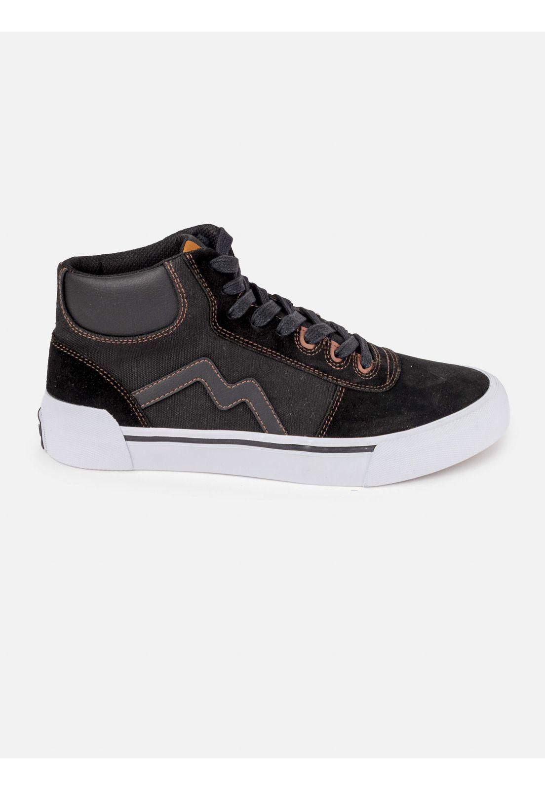 ZAPATILLAS CLASICAS PELE HI HOMBRE MAUI AND SONS | Negro | 37-1