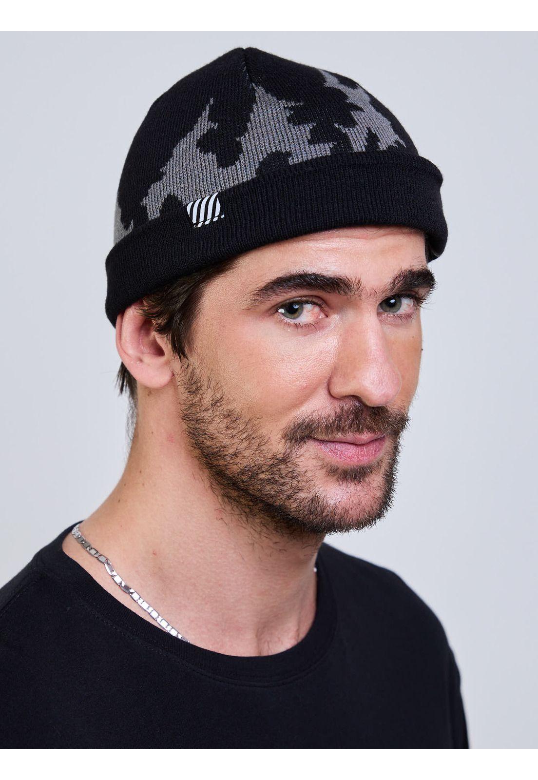 Gorro Ironflow Gris Hombre Volcom-3