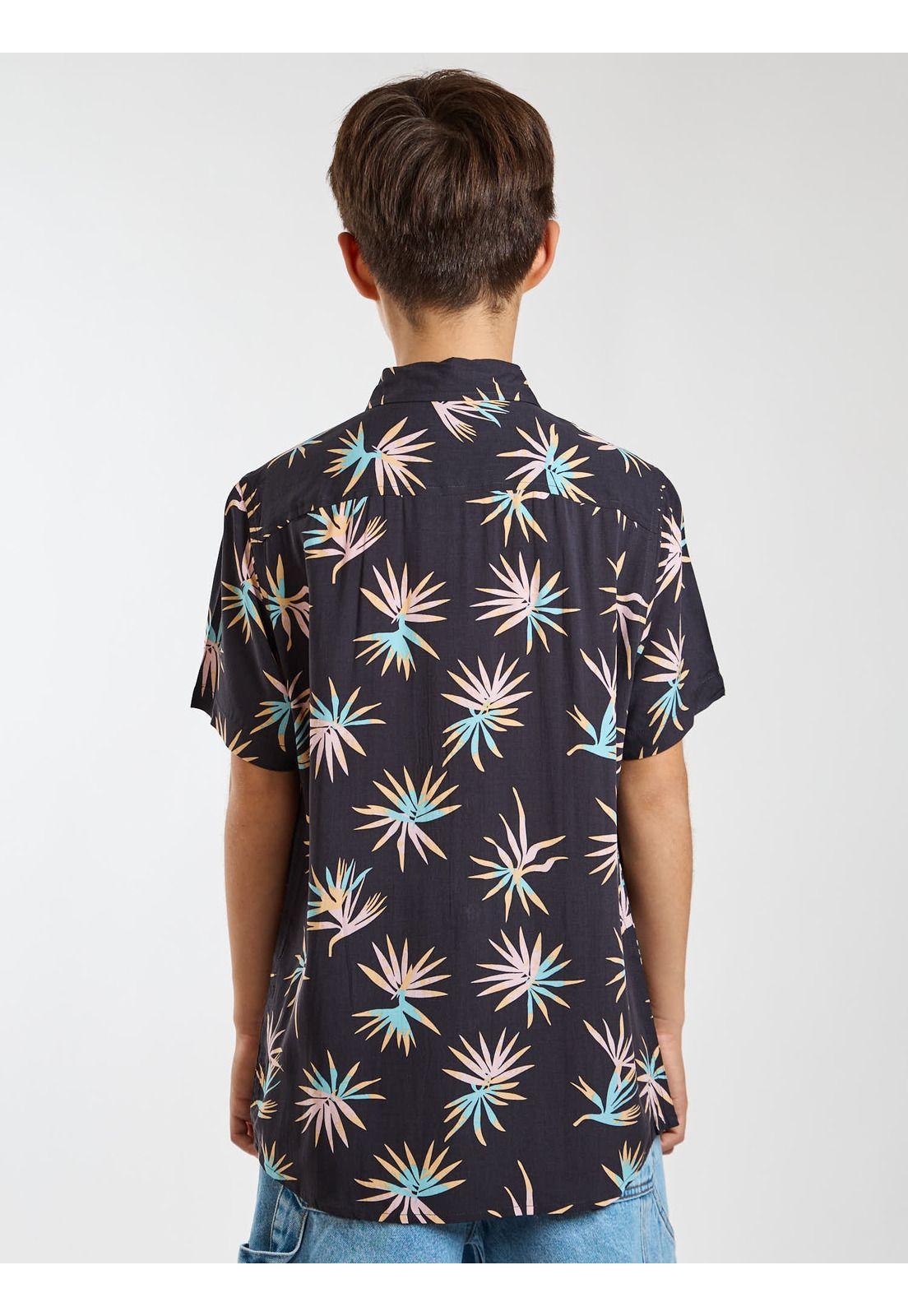 Camisa MC Wavely Multicolor Infantil Maui and Sons-1