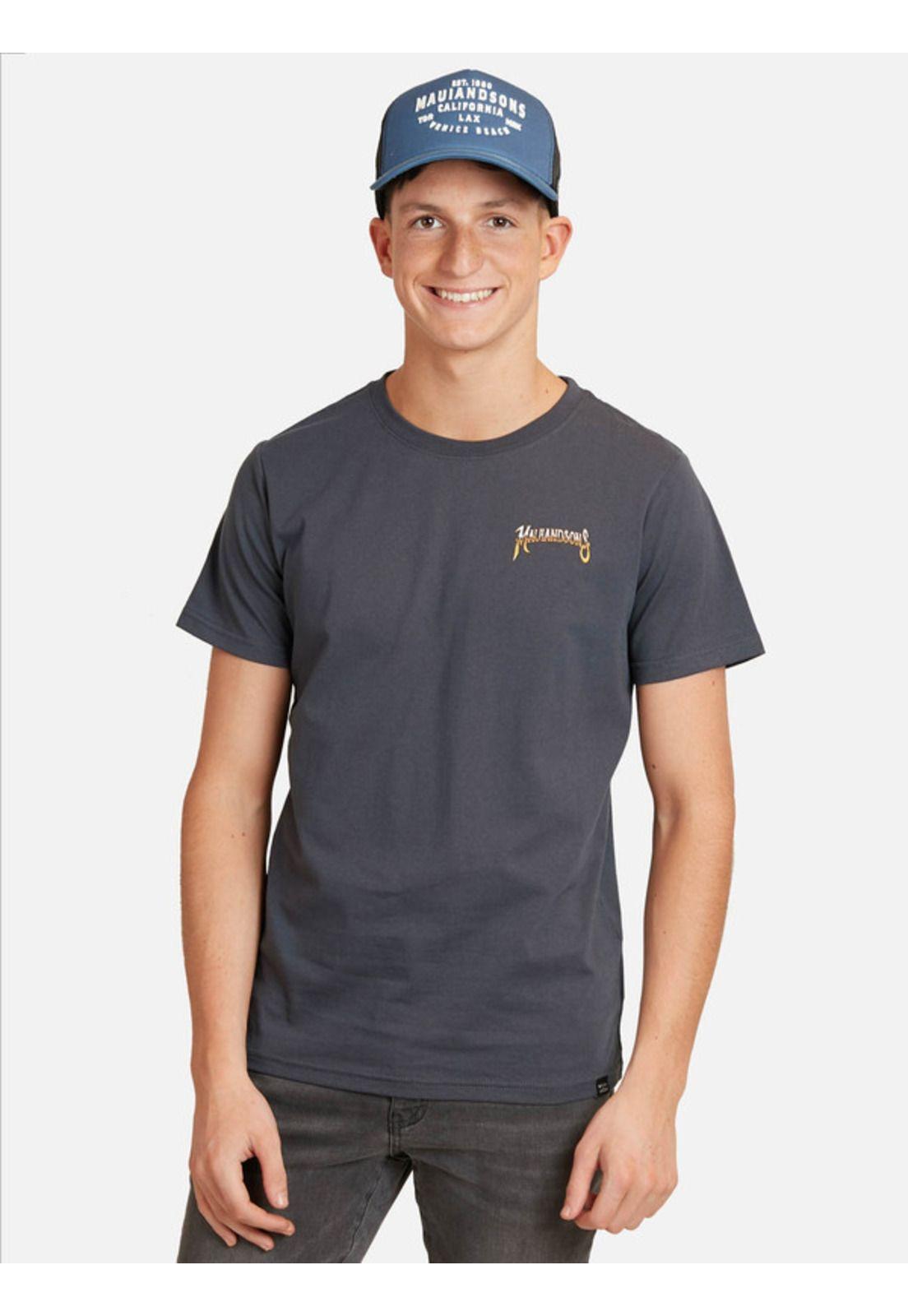 Pack Polera Jockey Infantil Gris oscuro Maui and sons-0