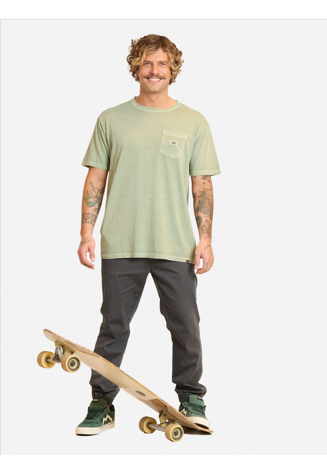 Polera MC Lumimo Verde Hombre Maui And Sons-3