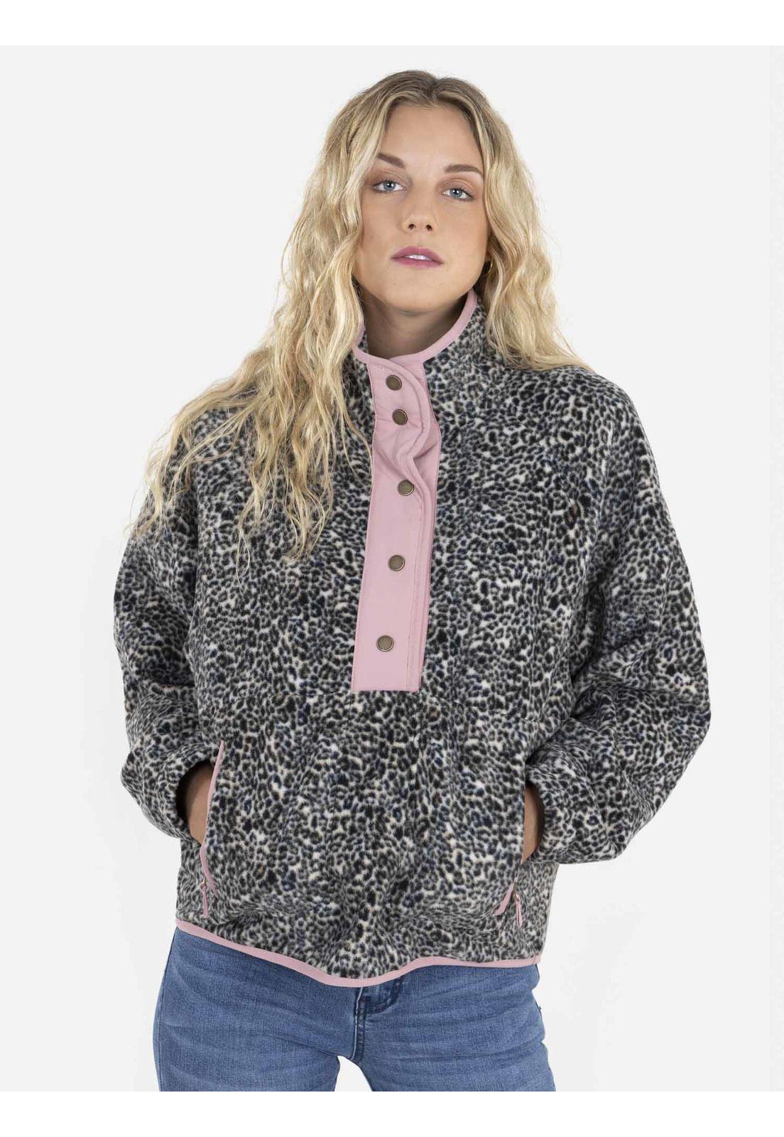 Poleron NOMAD PRINT Mujer Multicolor Maui and Sons-0