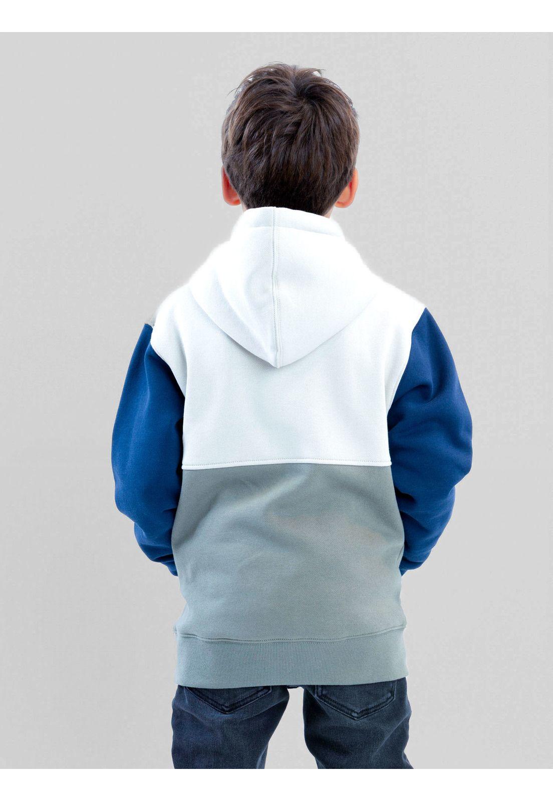 Poleron Canguro Outrider Verde Infantil Maui And Sons-2