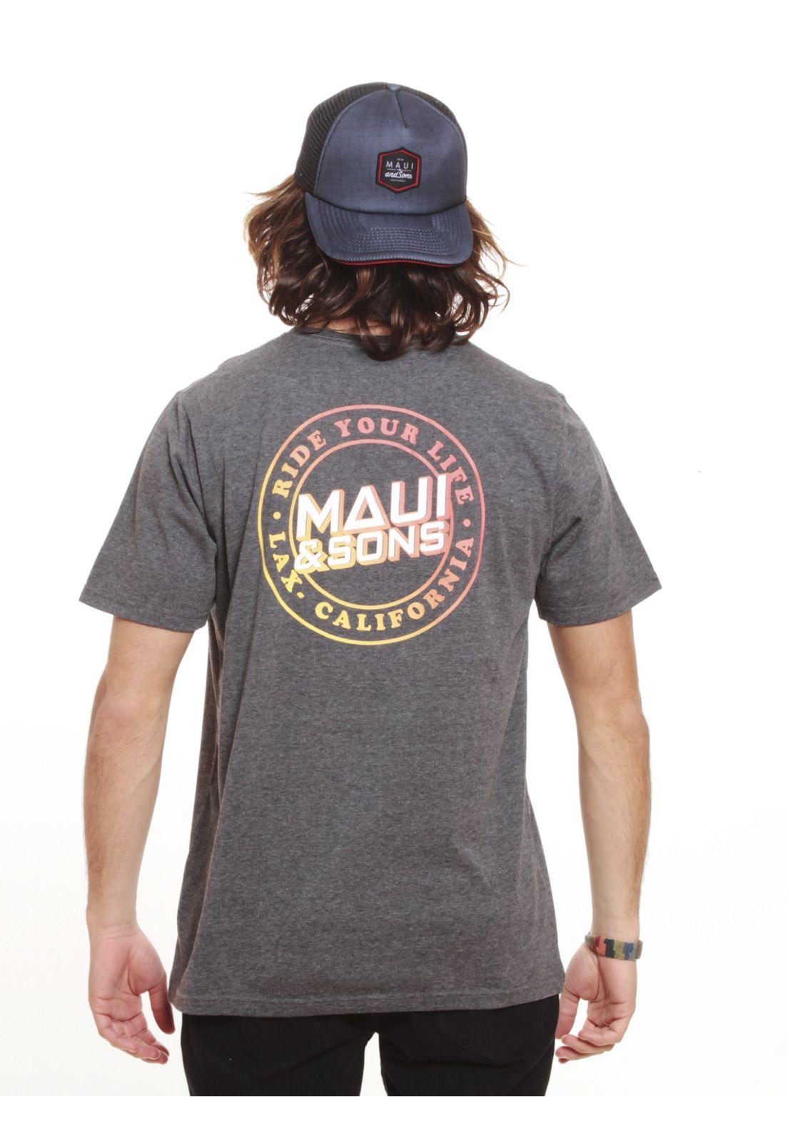 Pack Polera Jockey Hombre Gris Maui and Sons 5AV119-MV20-1