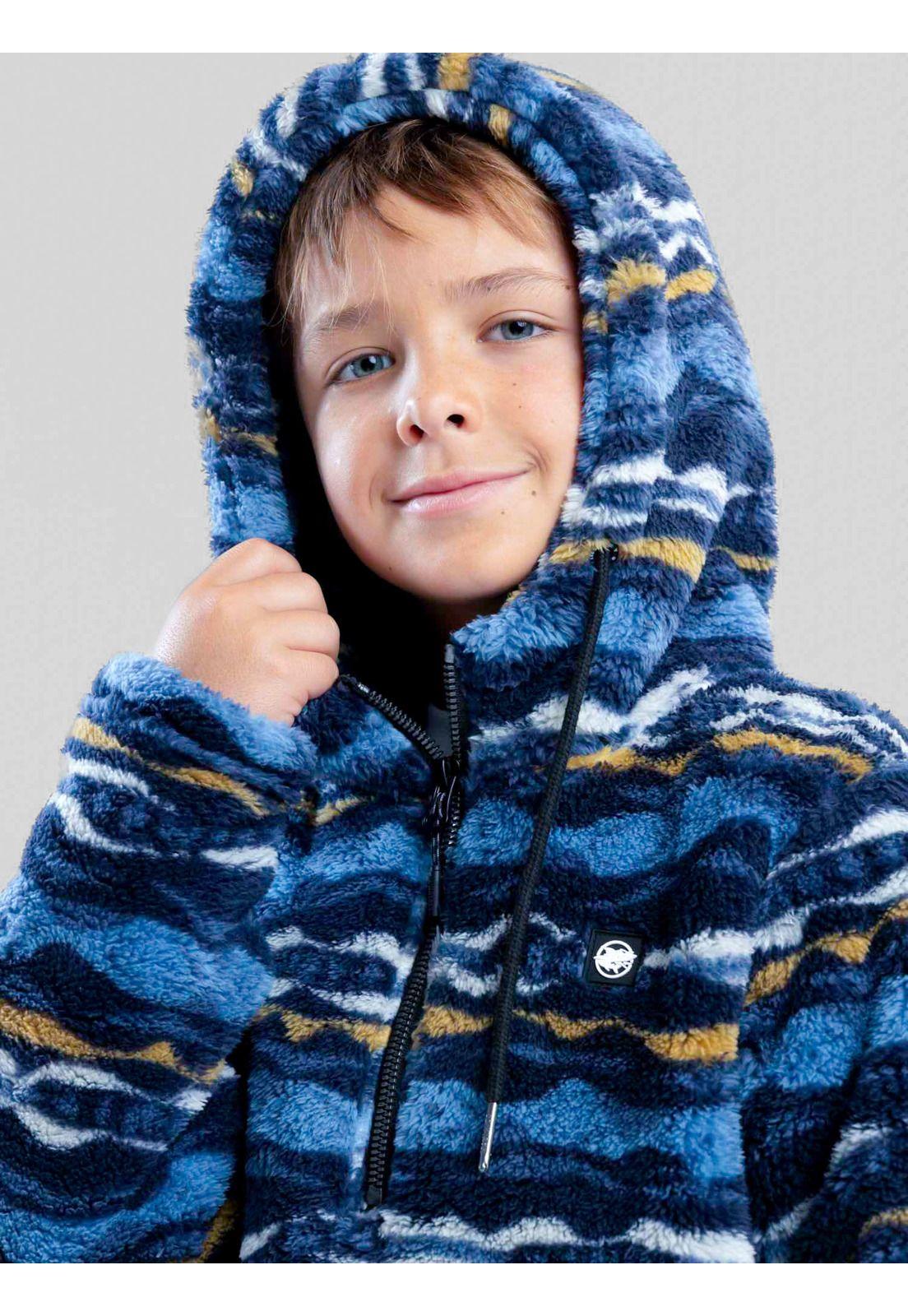 Poleron Chiporro Cangrej Multicolor Infantil Maui And Sons-3