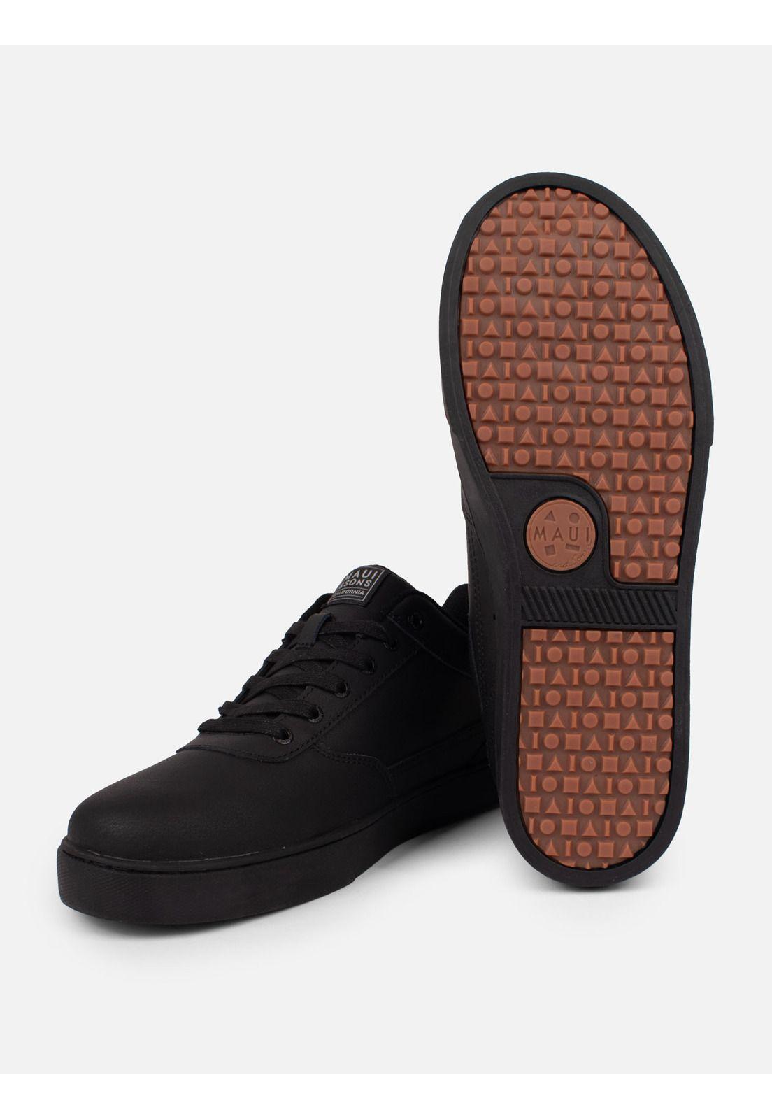 Zapatillas Escolar Volcano Negro Hombre Maui And Sons-4
