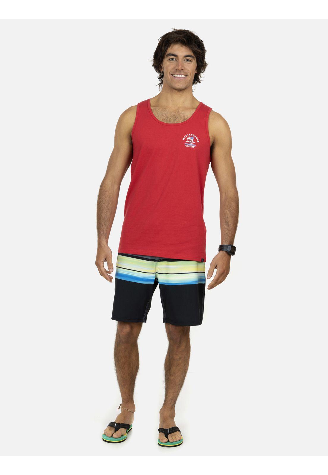 Polera Hombre 5P574-MV22 Rojo Maui and Sons-3