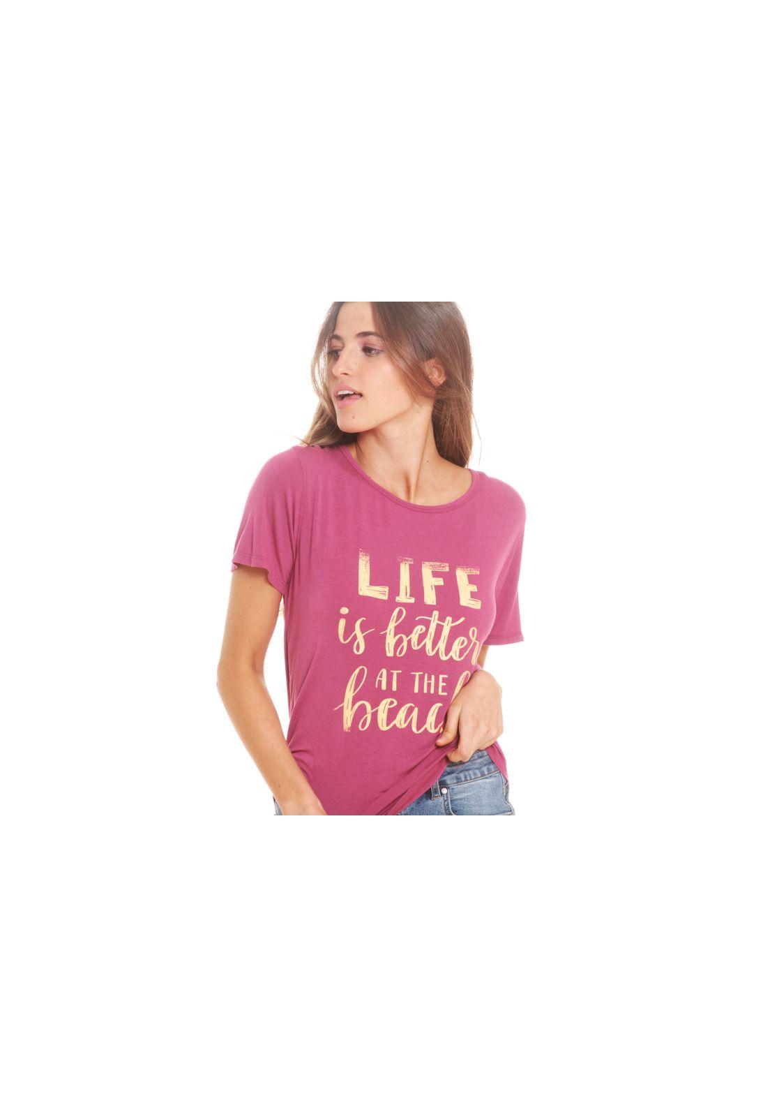 Polera Mujer 5P107-WV20 Rosado Maui and Sons-2