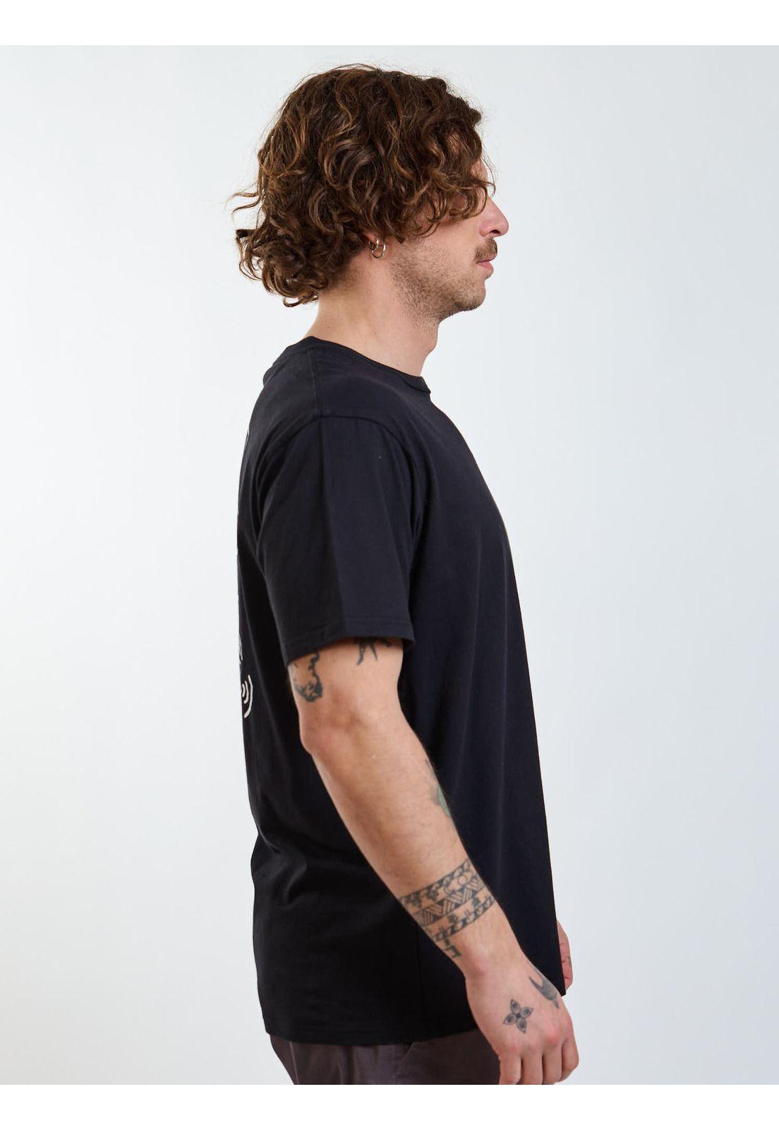 Polera MC Rip Tide Negro Hombre Volcom-2