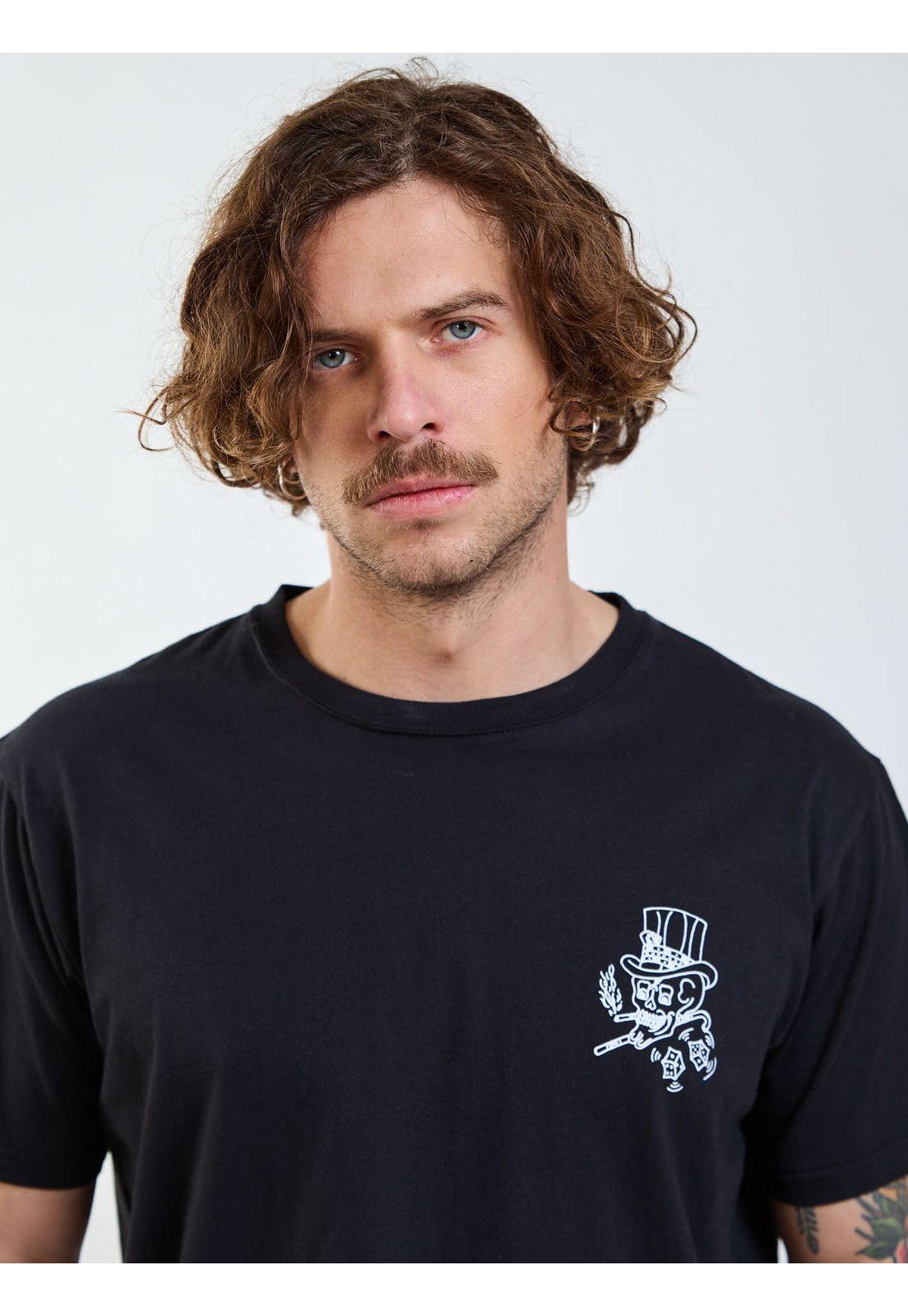 Polera MC Rip Tide Negro Hombre Volcom-4