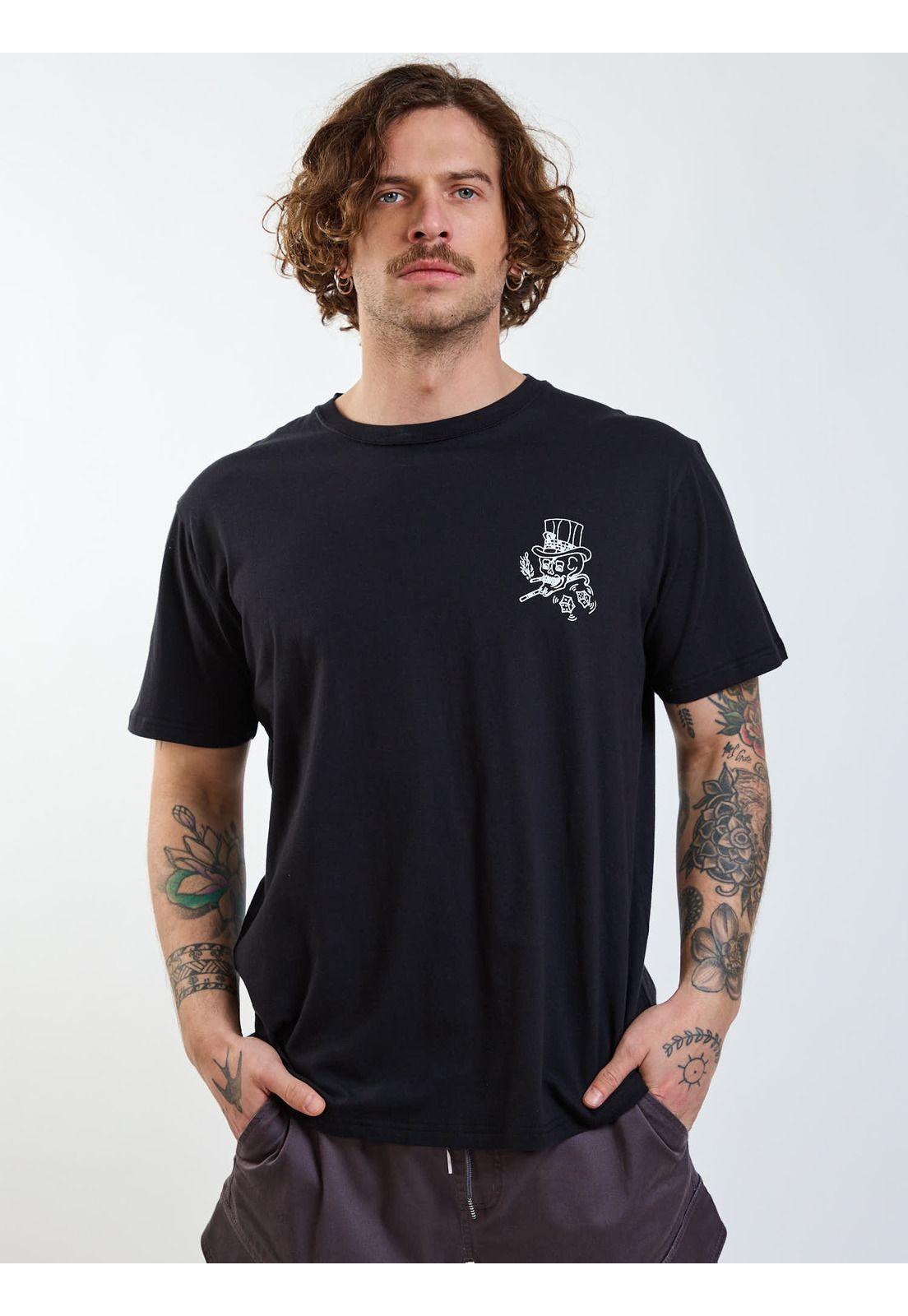 Polera MC Rip Tide Negro Hombre Volcom-7
