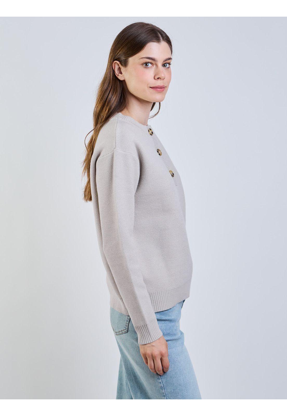 Sweater Canyx Beige Mujer Maui And Sons-2