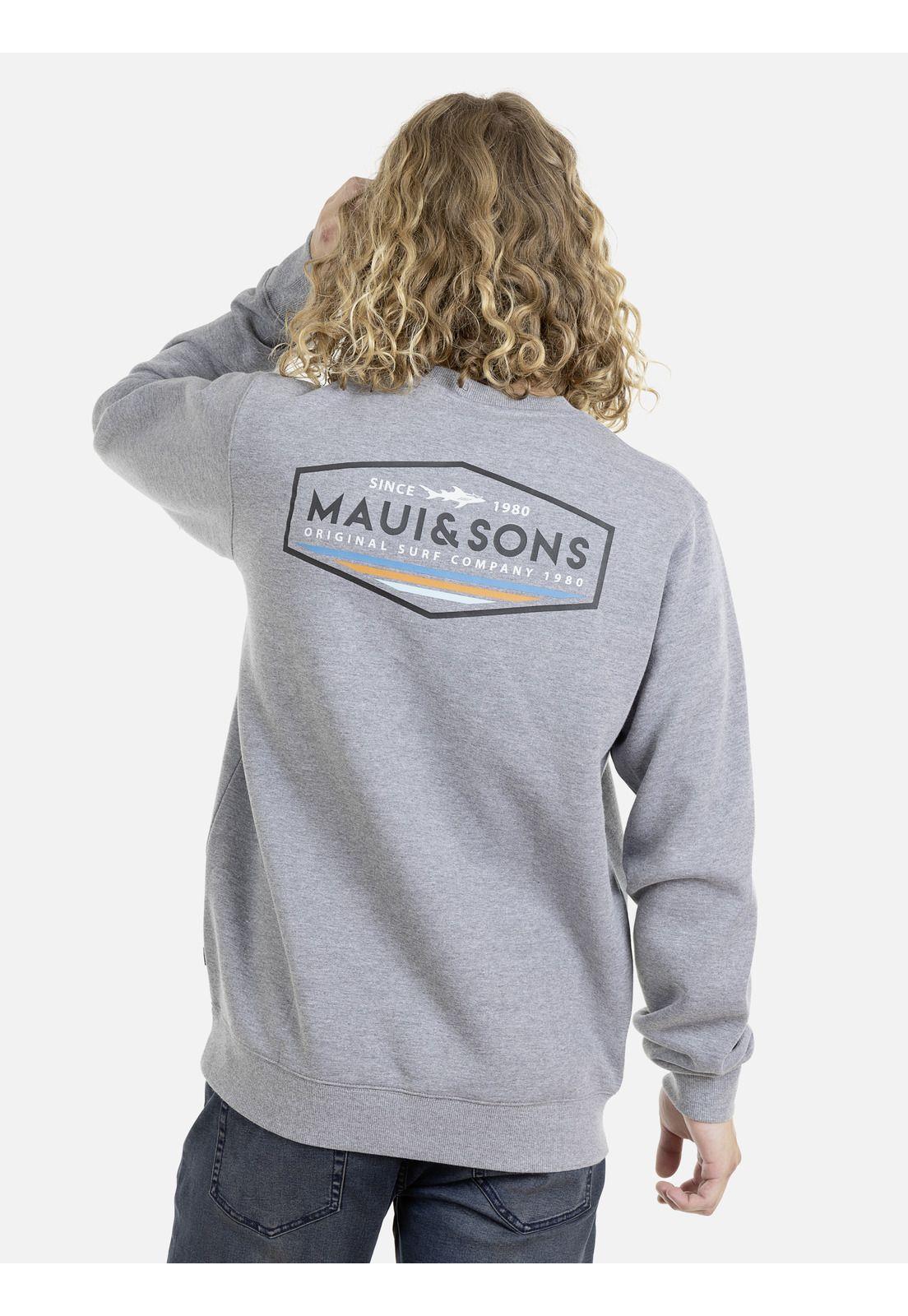 Poleron Hombre 5O422-MI21 Gris Maui and Sons-1