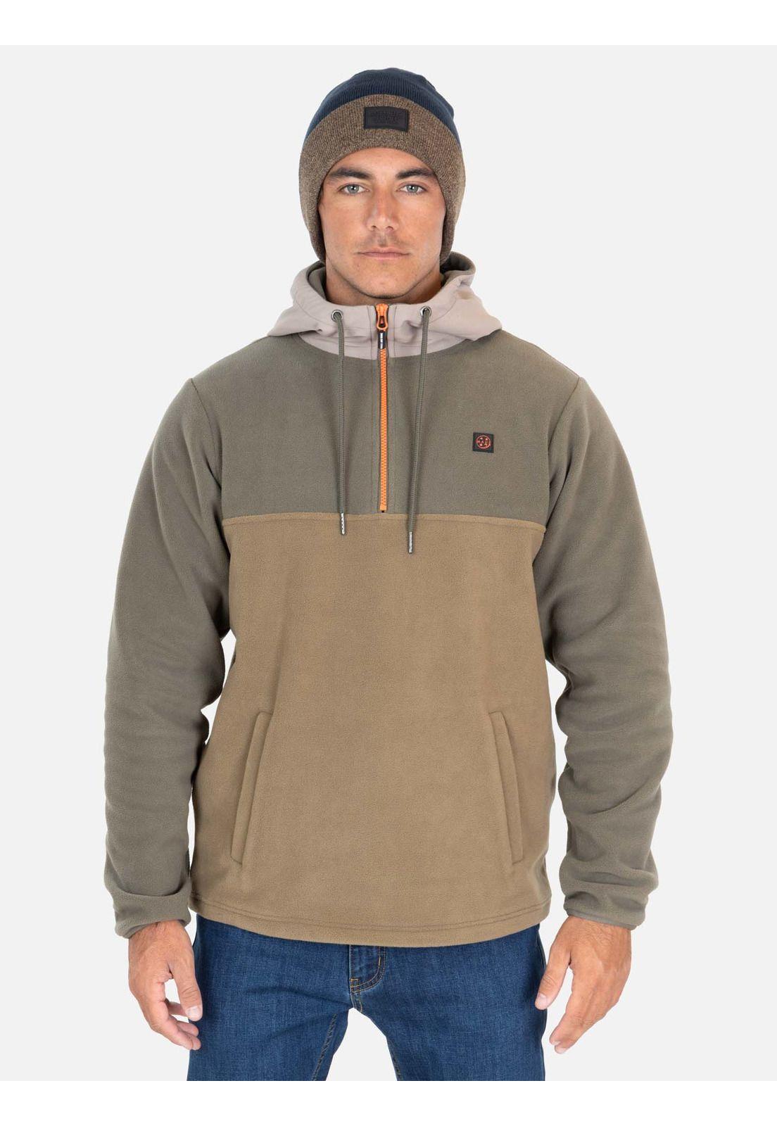 Poleron Micropolar Samy Café Hombre Maui And Sons-0