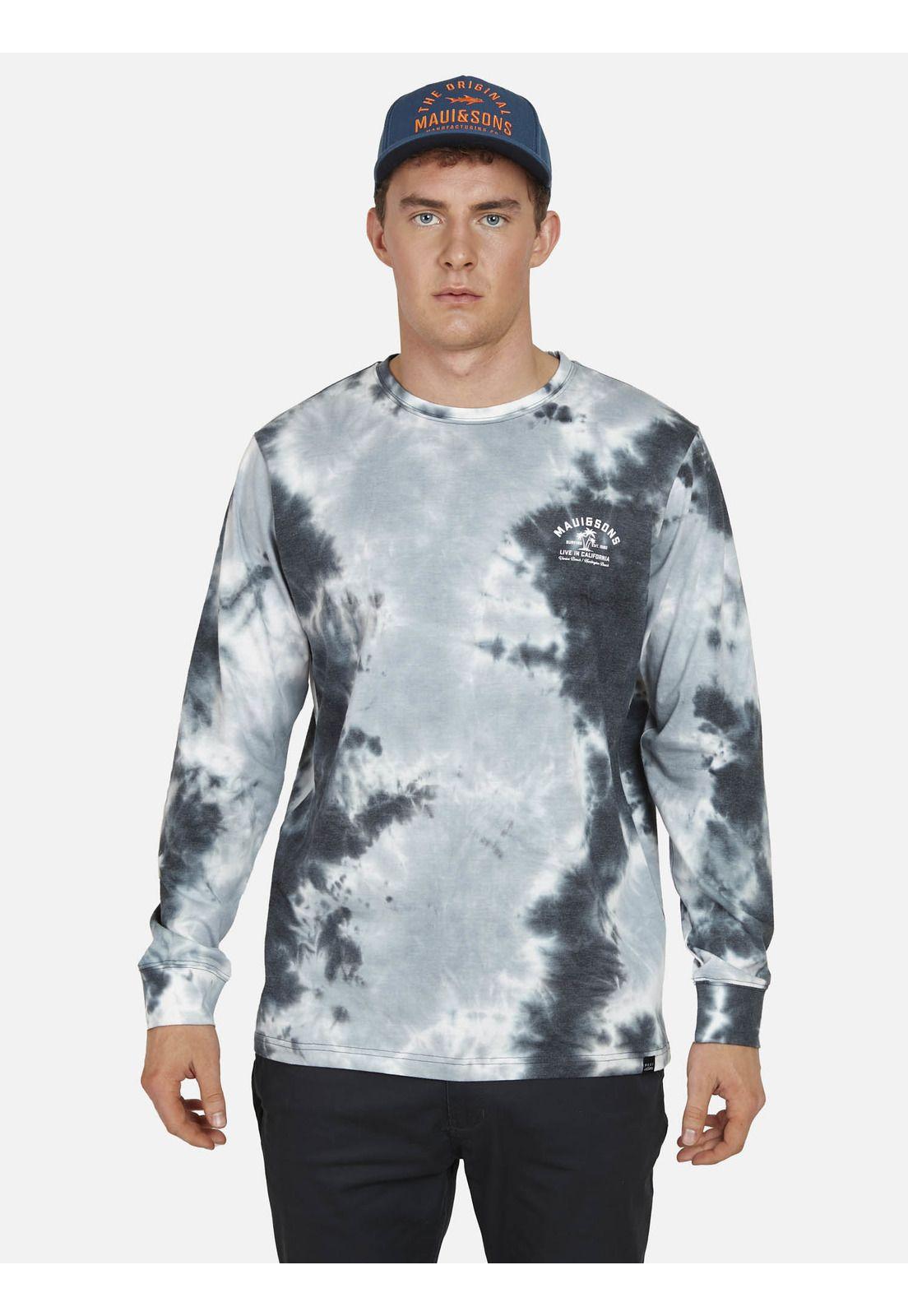 Polera HUNTINGTON BEACH TIE DYE Hombre Multicolor Maui and Sons-0