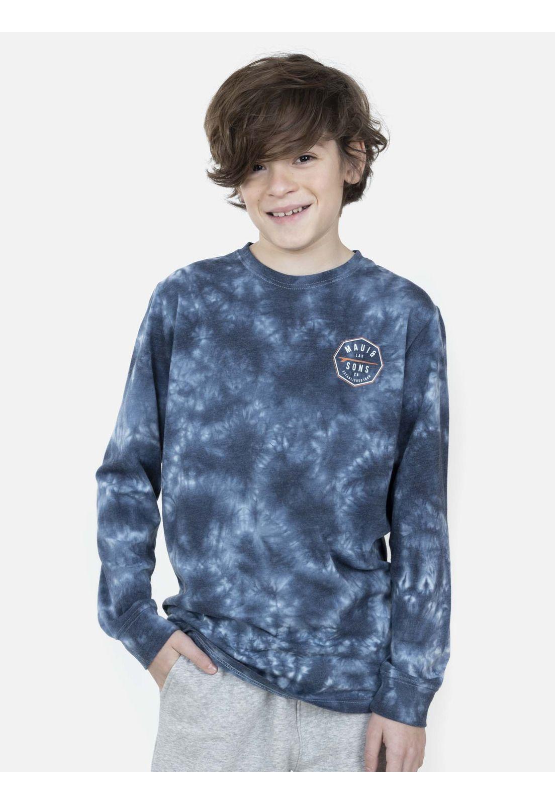 Polera M/L Juvenil Multicolor 5P861-MV22 Maui & Sons-0